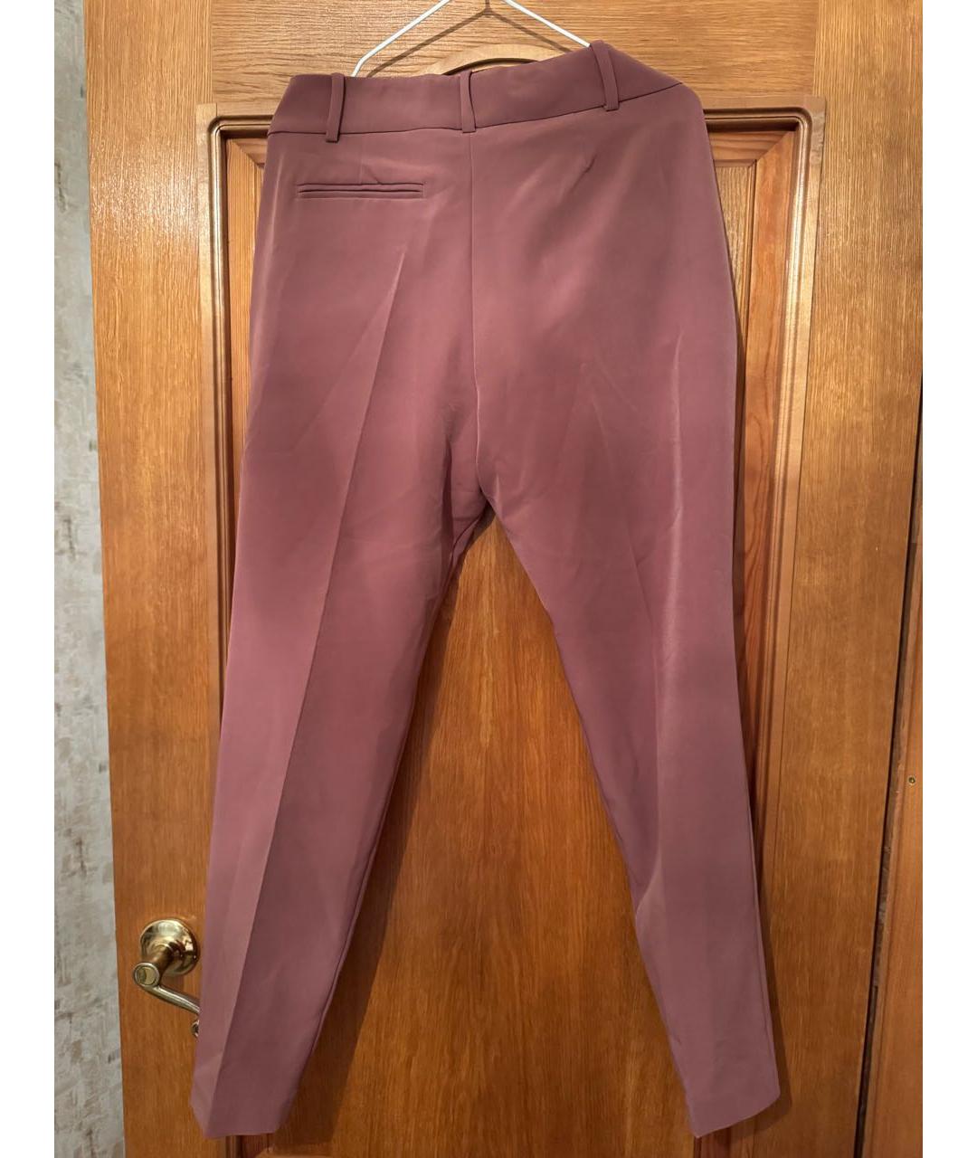 PINKO Коралловые прямые брюки, фото 5