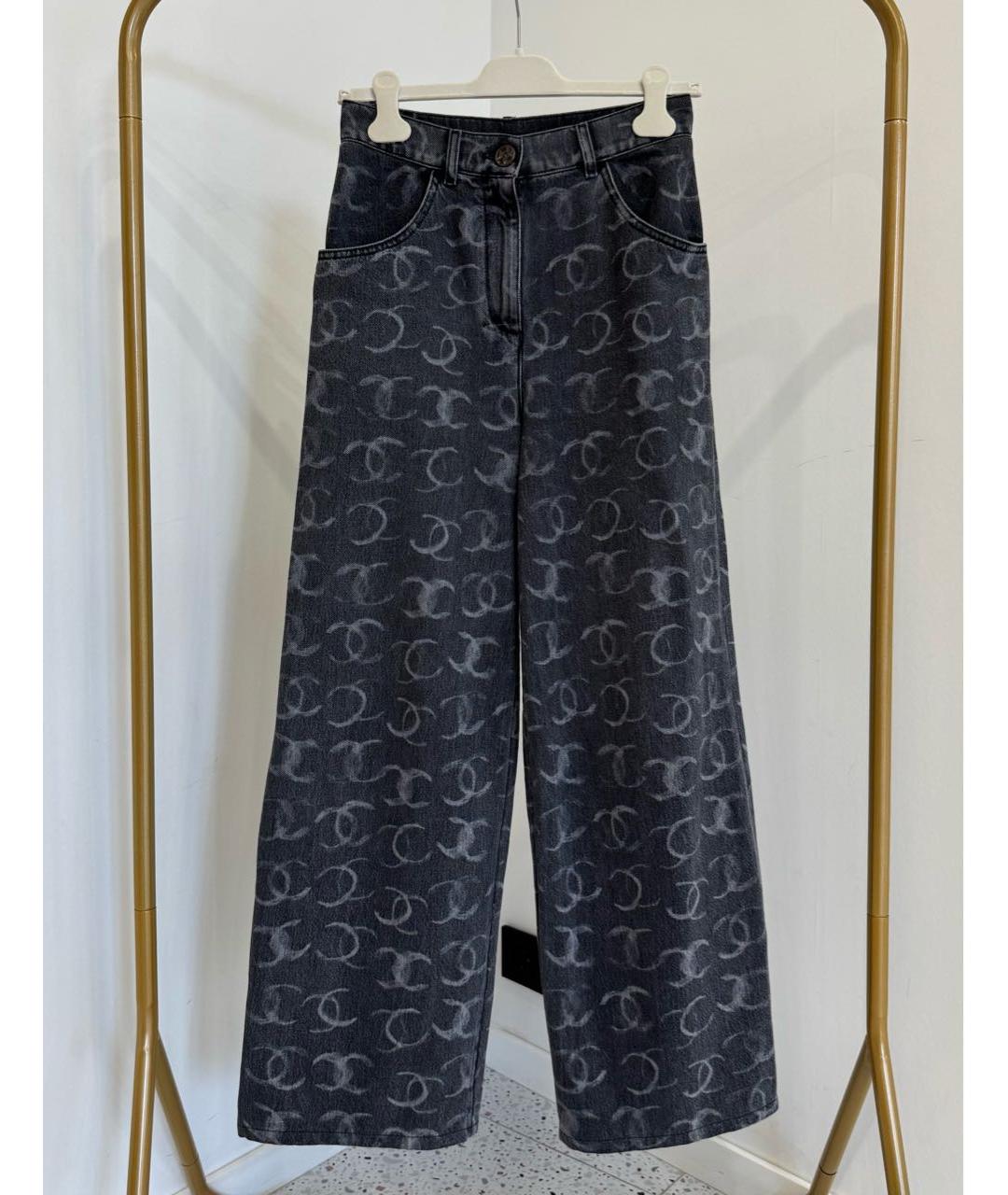 CHANEL Черные прямые джинсы, фото 8