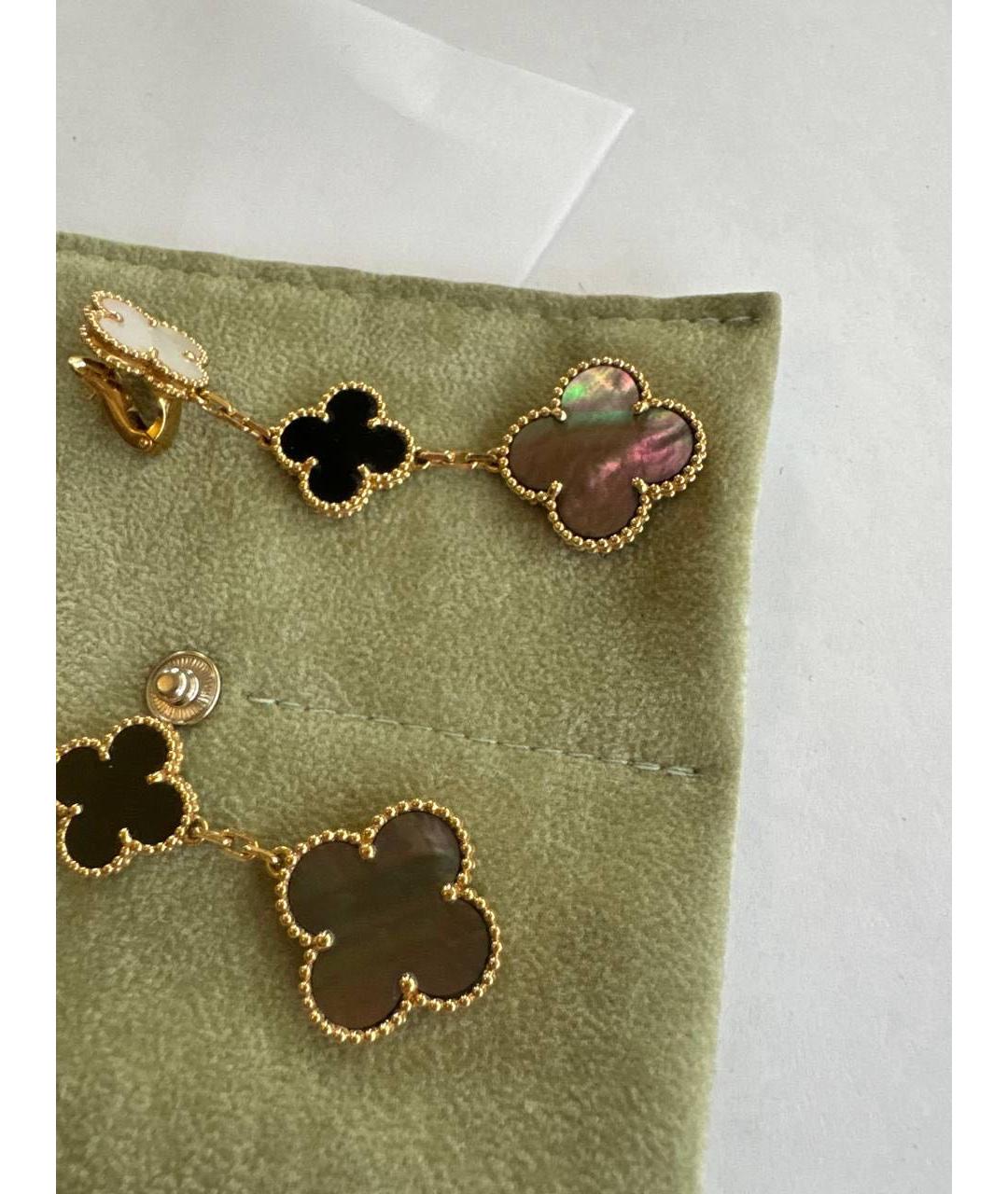 VAN CLEEF & ARPELS Мульти серьги из желтого золота, фото 2