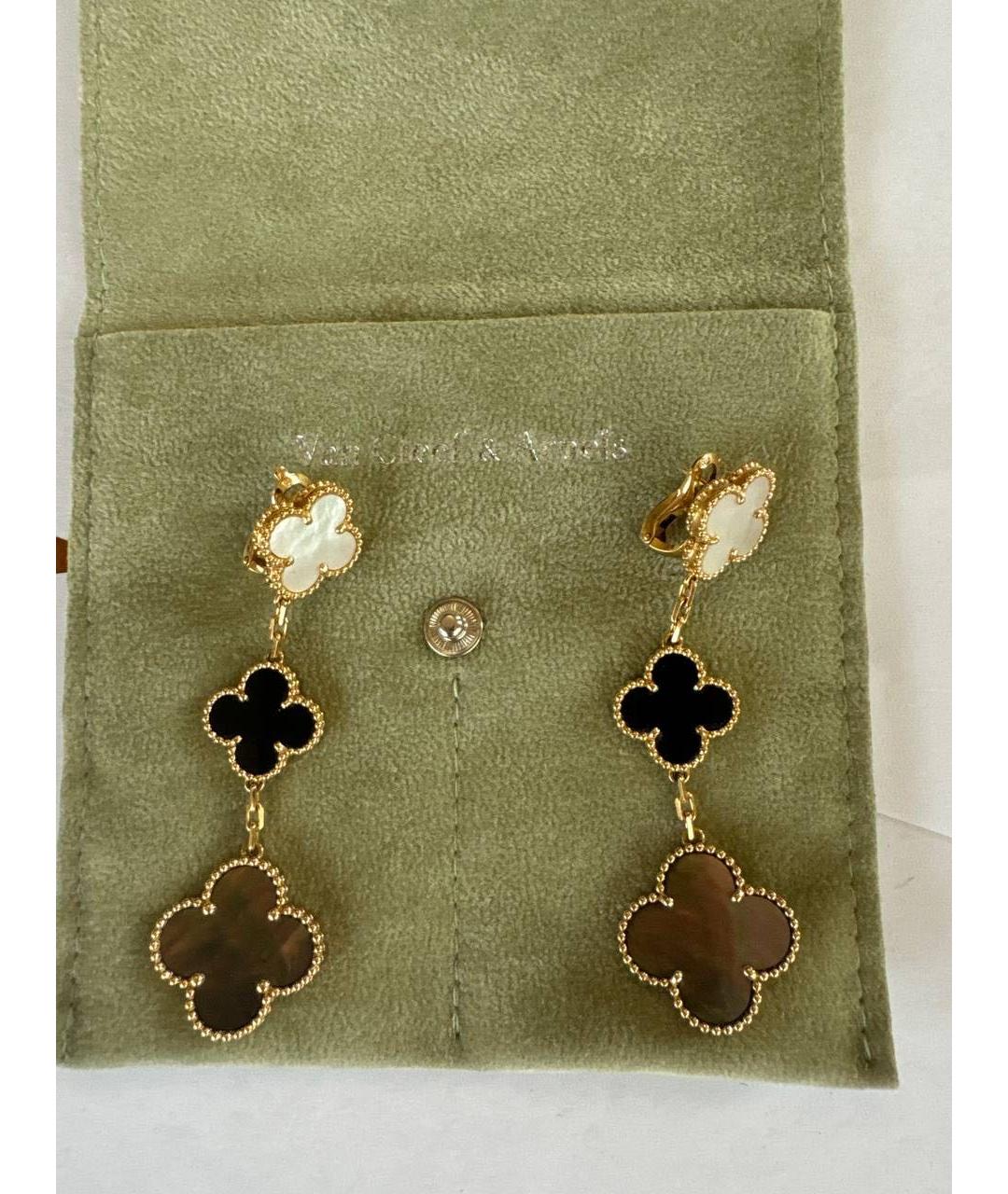 VAN CLEEF & ARPELS Мульти серьги из желтого золота, фото 5