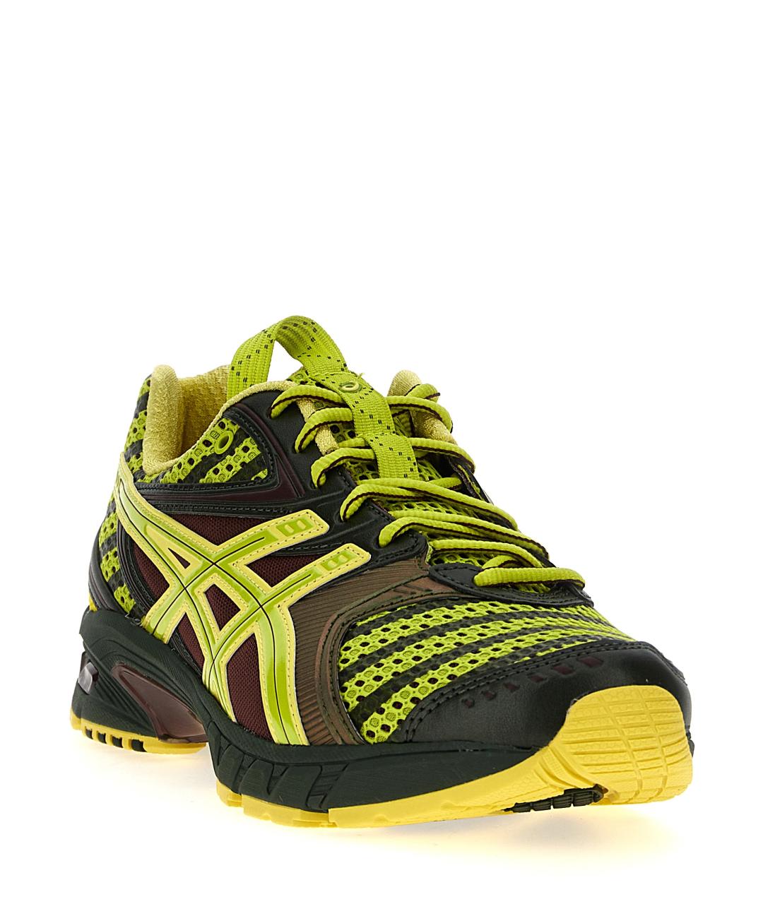 ASICS Желтые синтетические низкие кроссовки / кеды, фото 2