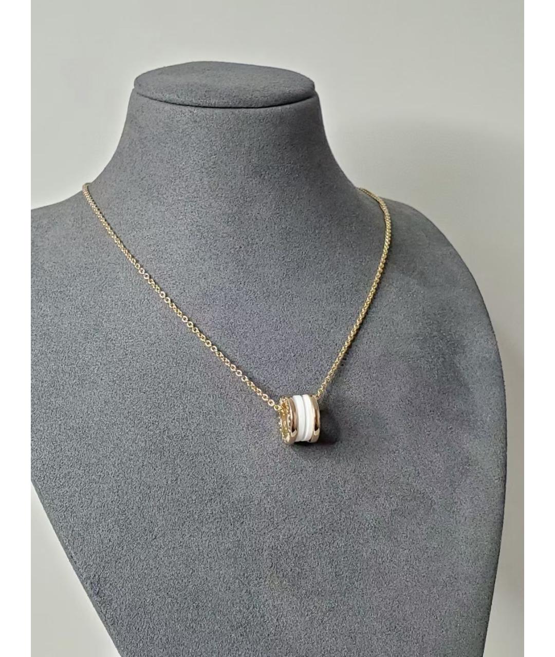 BVLGARI Золотое колье из розового золота, фото 6