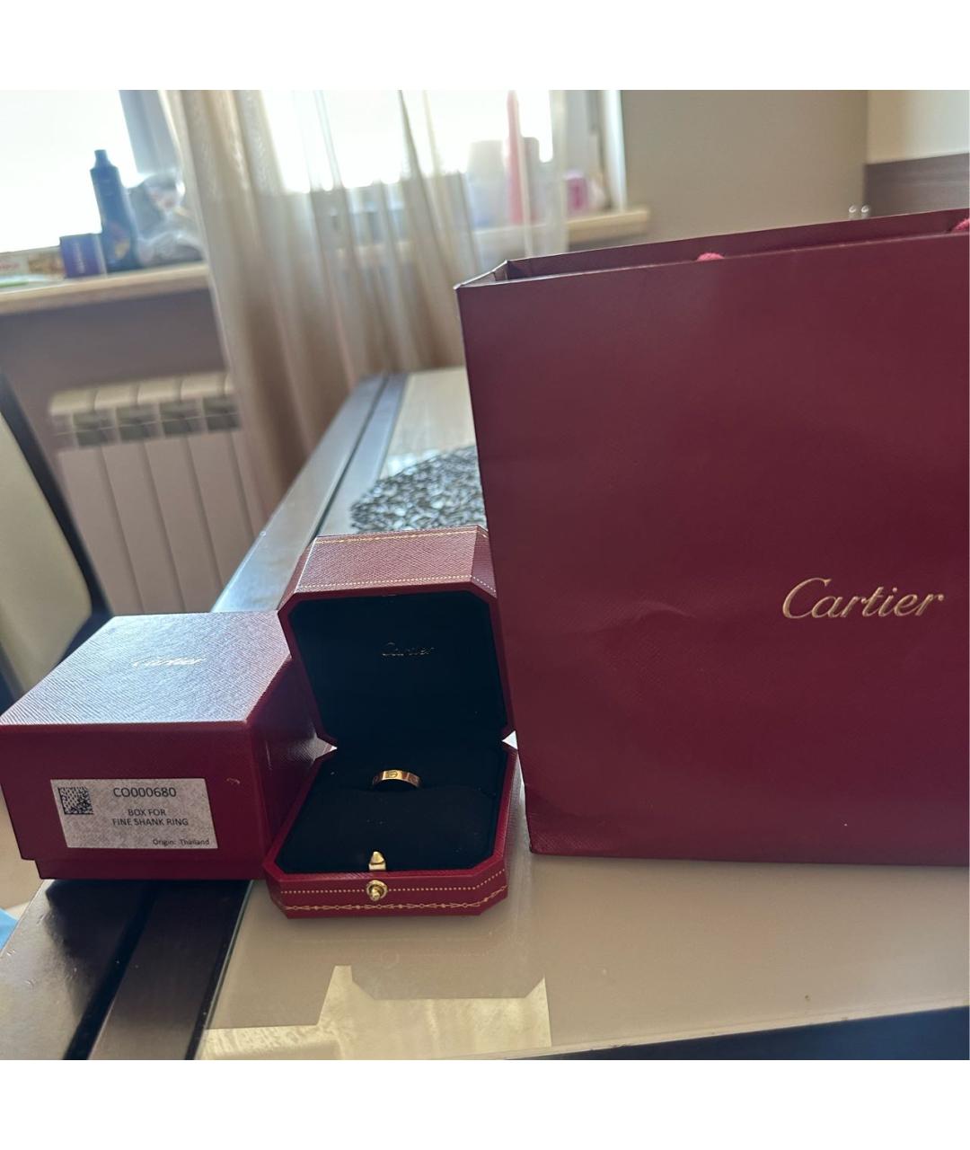 CARTIER Золотое кольцо из желтого золота, фото 3