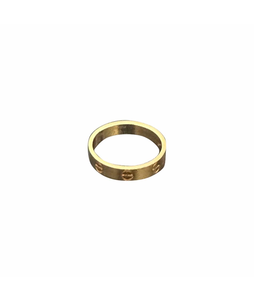 CARTIER Золотое кольцо из желтого золота, фото 1