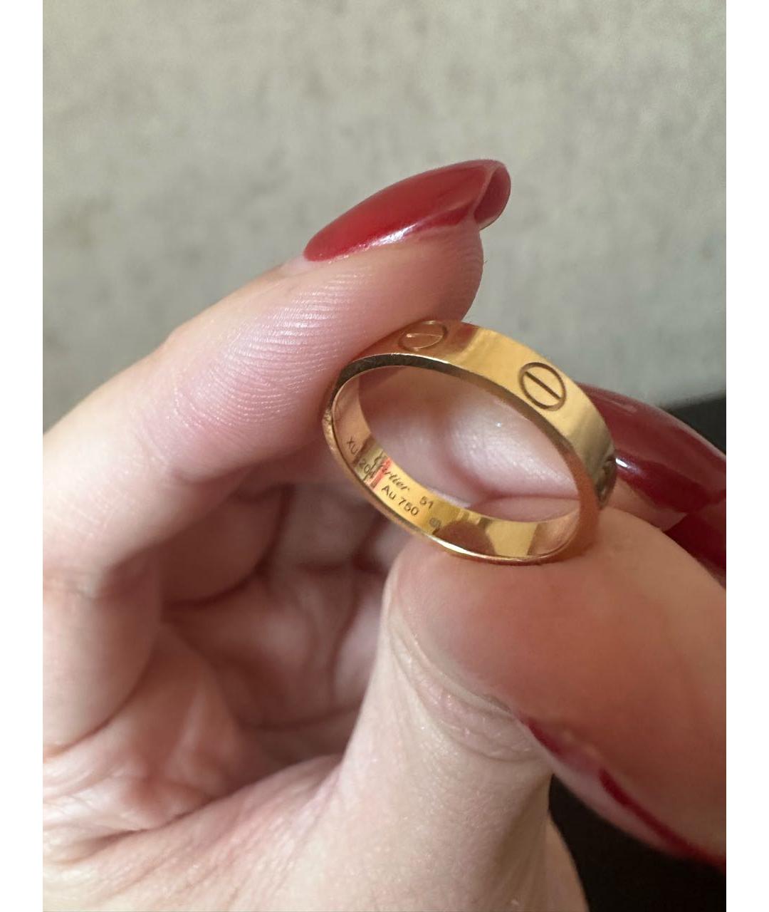 CARTIER Золотое кольцо из желтого золота, фото 2