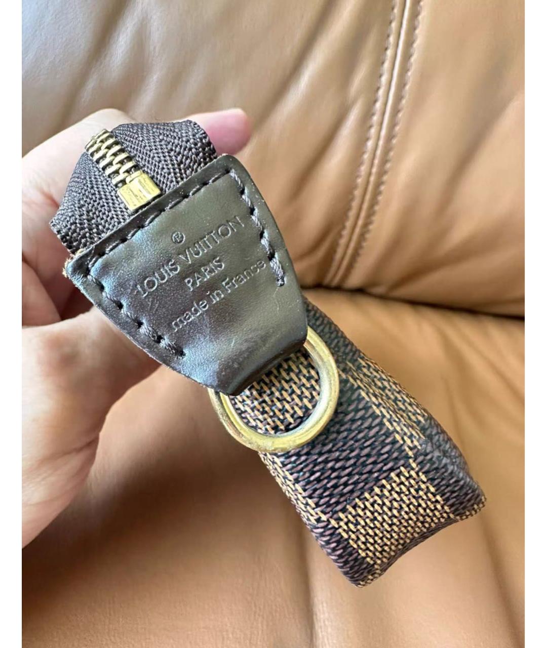 LOUIS VUITTON Коричневая сумка тоут, фото 5