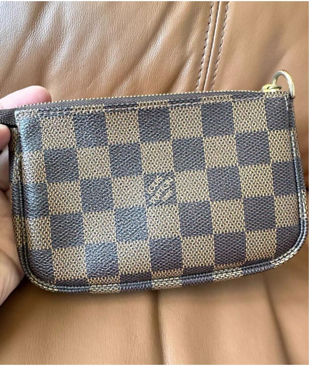 LOUIS VUITTON Коричневая сумка тоут, фото 7