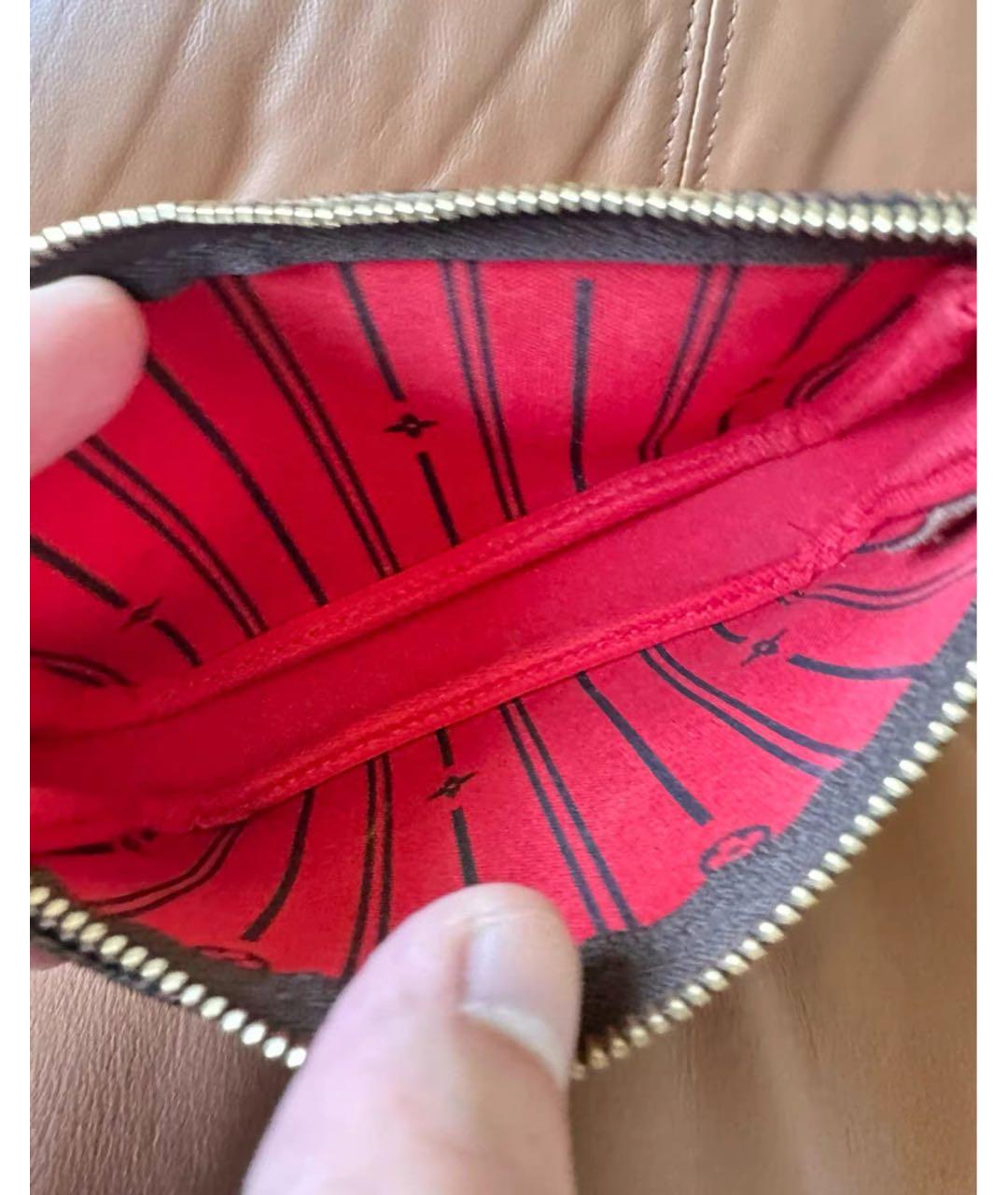 LOUIS VUITTON Коричневая сумка тоут, фото 8