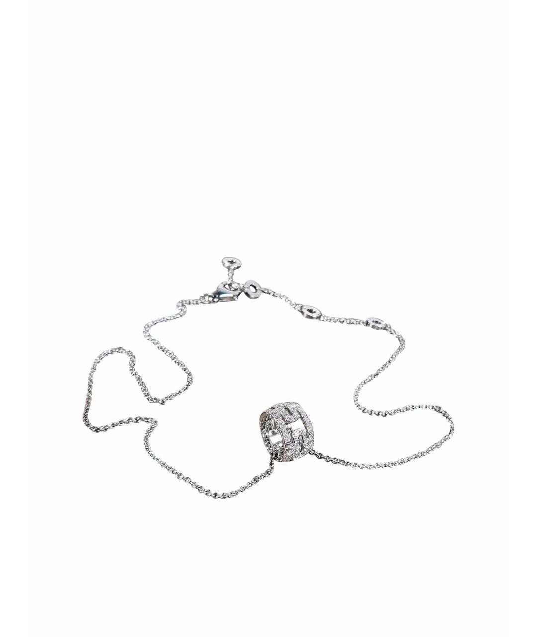 BVLGARI Серебряное колье из белого золота, фото 1