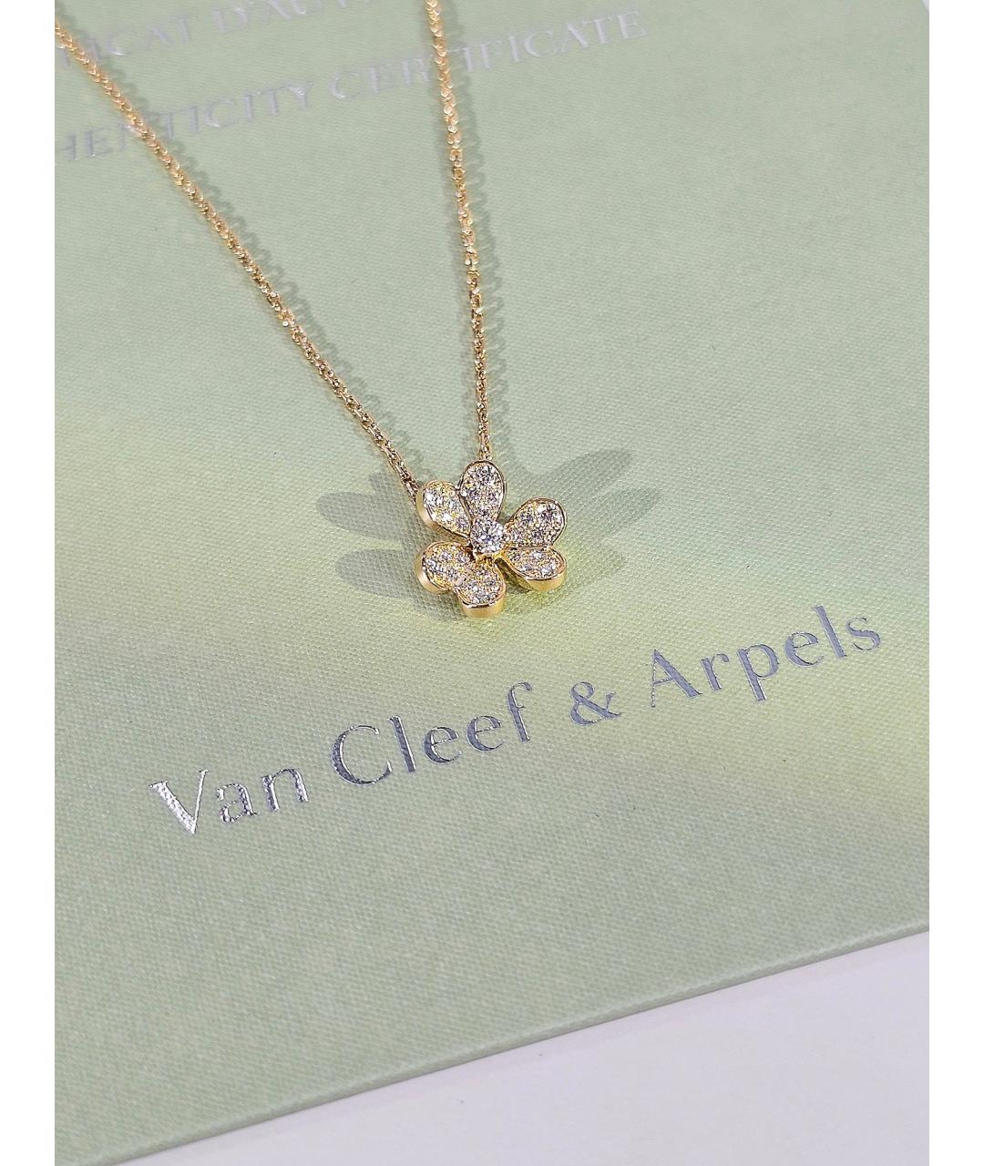 VAN CLEEF & ARPELS Золотое колье из желтого золота, фото 4