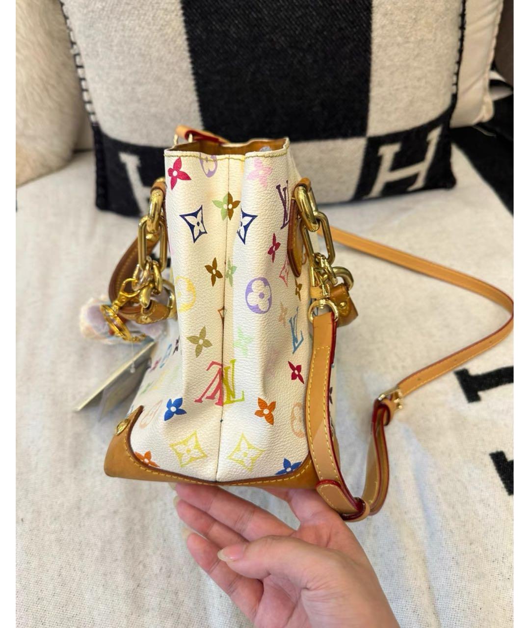LOUIS VUITTON Мульти кожаная сумка с короткими ручками, фото 4
