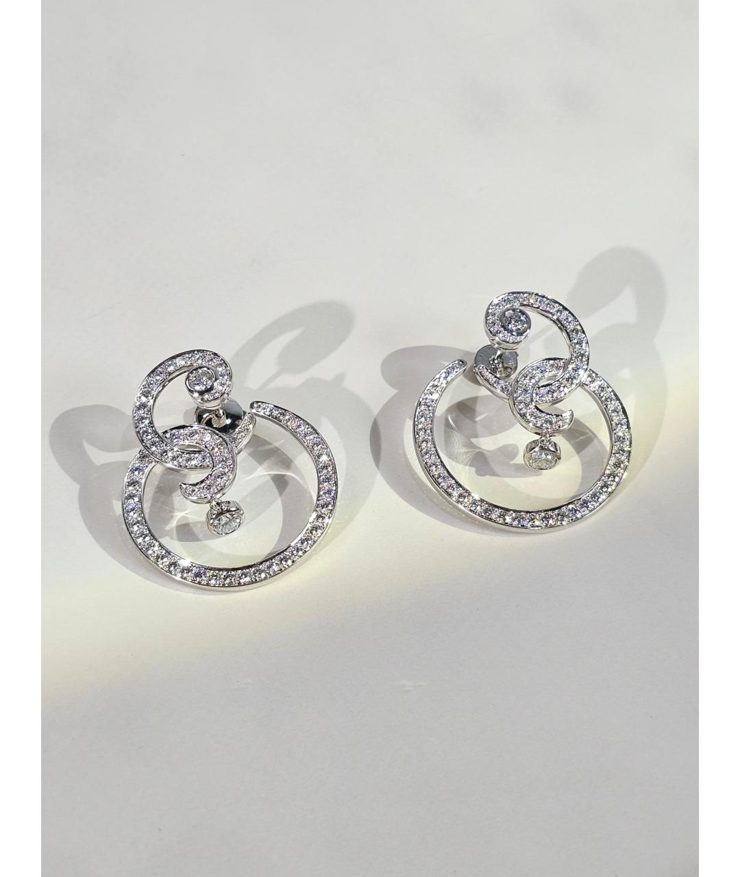 VAN CLEEF & ARPELS Серебряные серьги из белого золота, фото 2