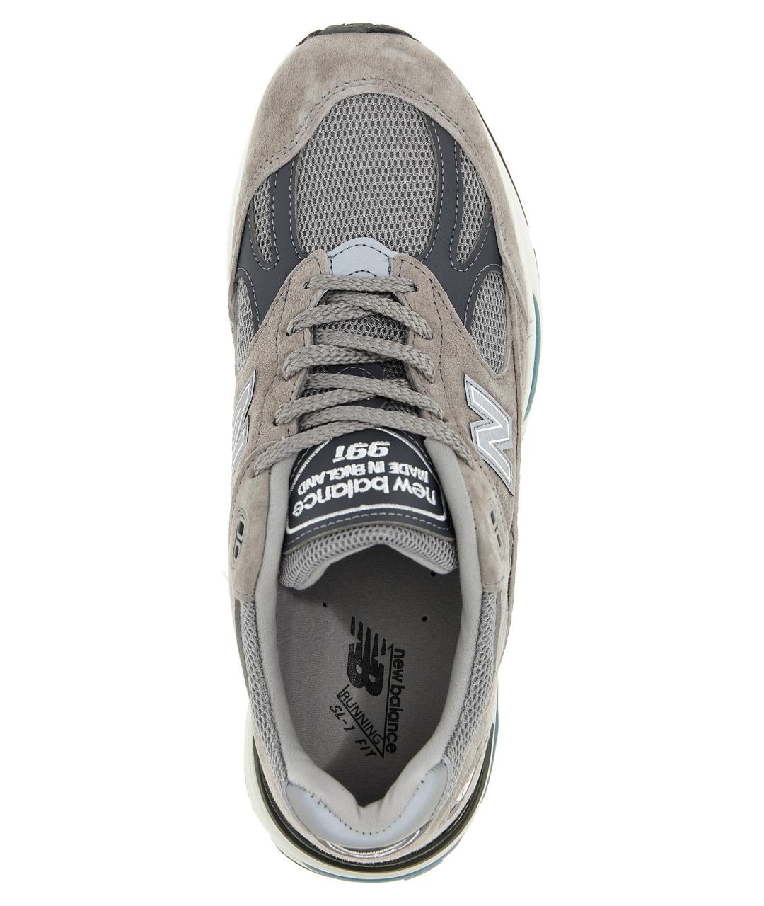 NEW BALANCE Серые низкие кроссовки / кеды, фото 4