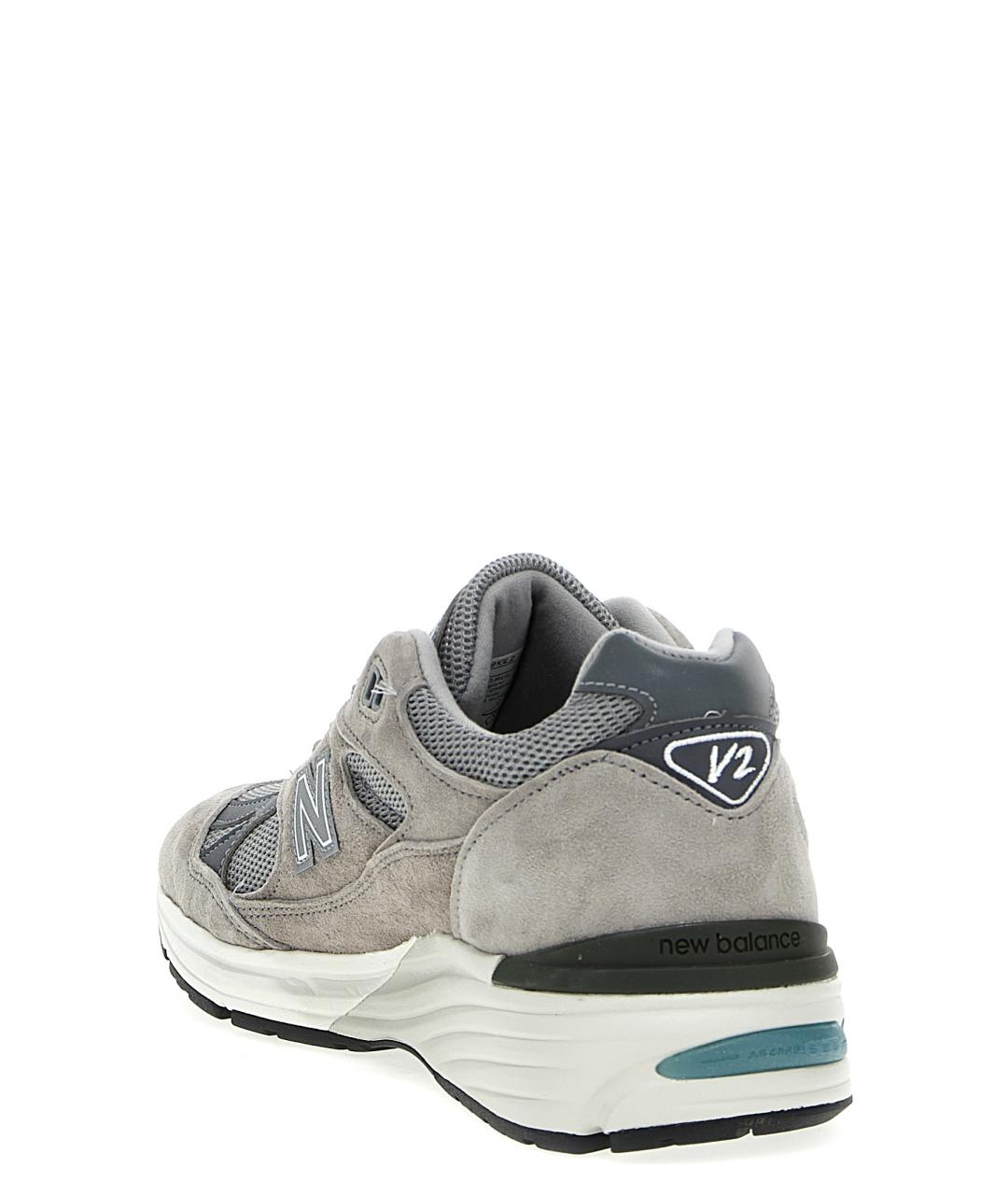 NEW BALANCE Серые низкие кроссовки / кеды, фото 3