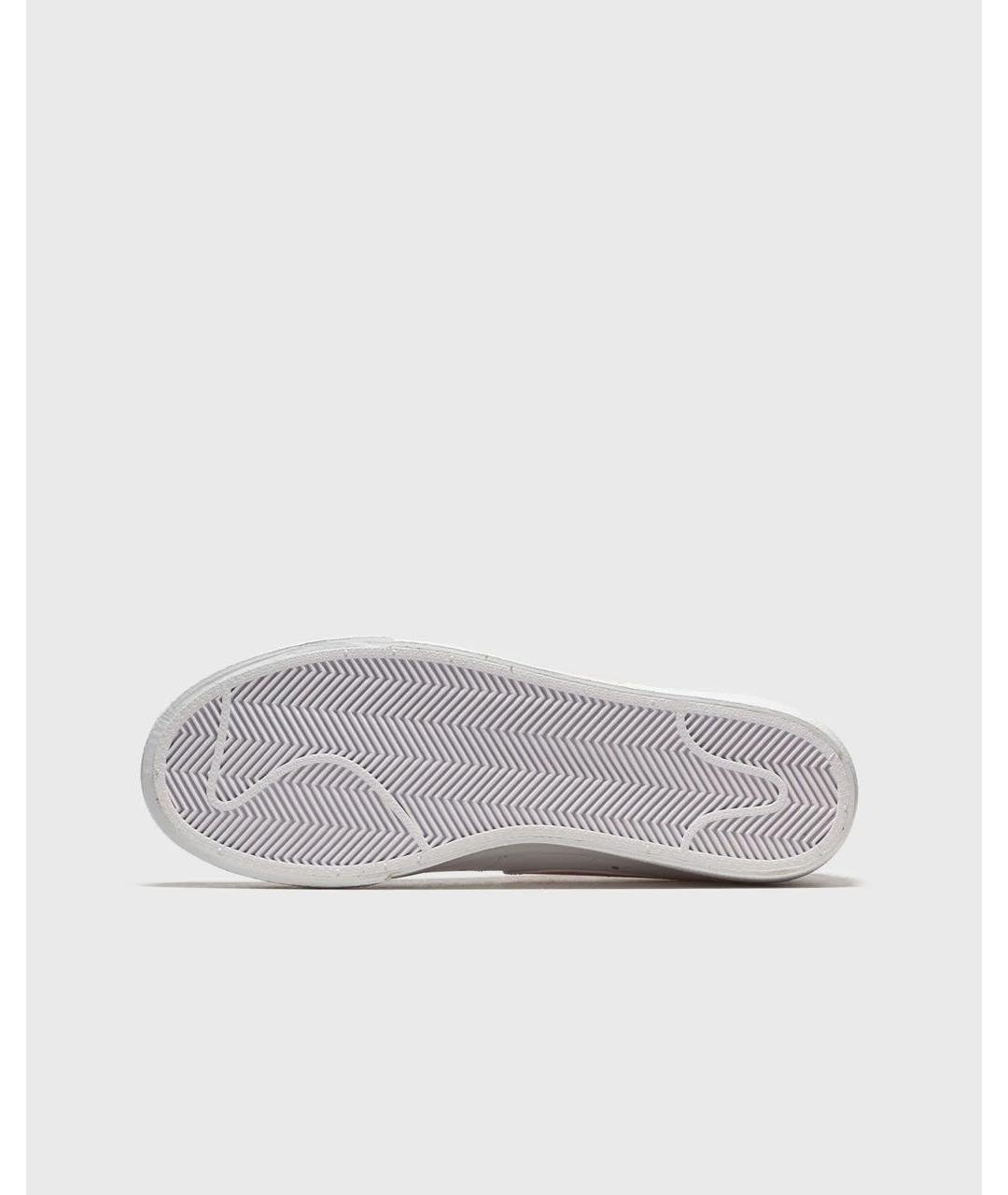 NIKE Белые кожаные кеды, фото 4