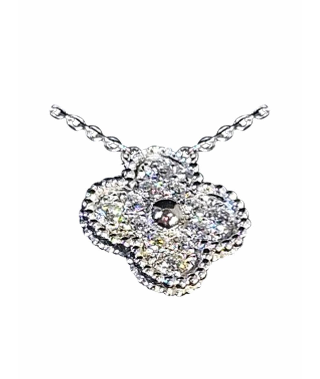 VAN CLEEF & ARPELS Серебряное колье из белого золота, фото 1