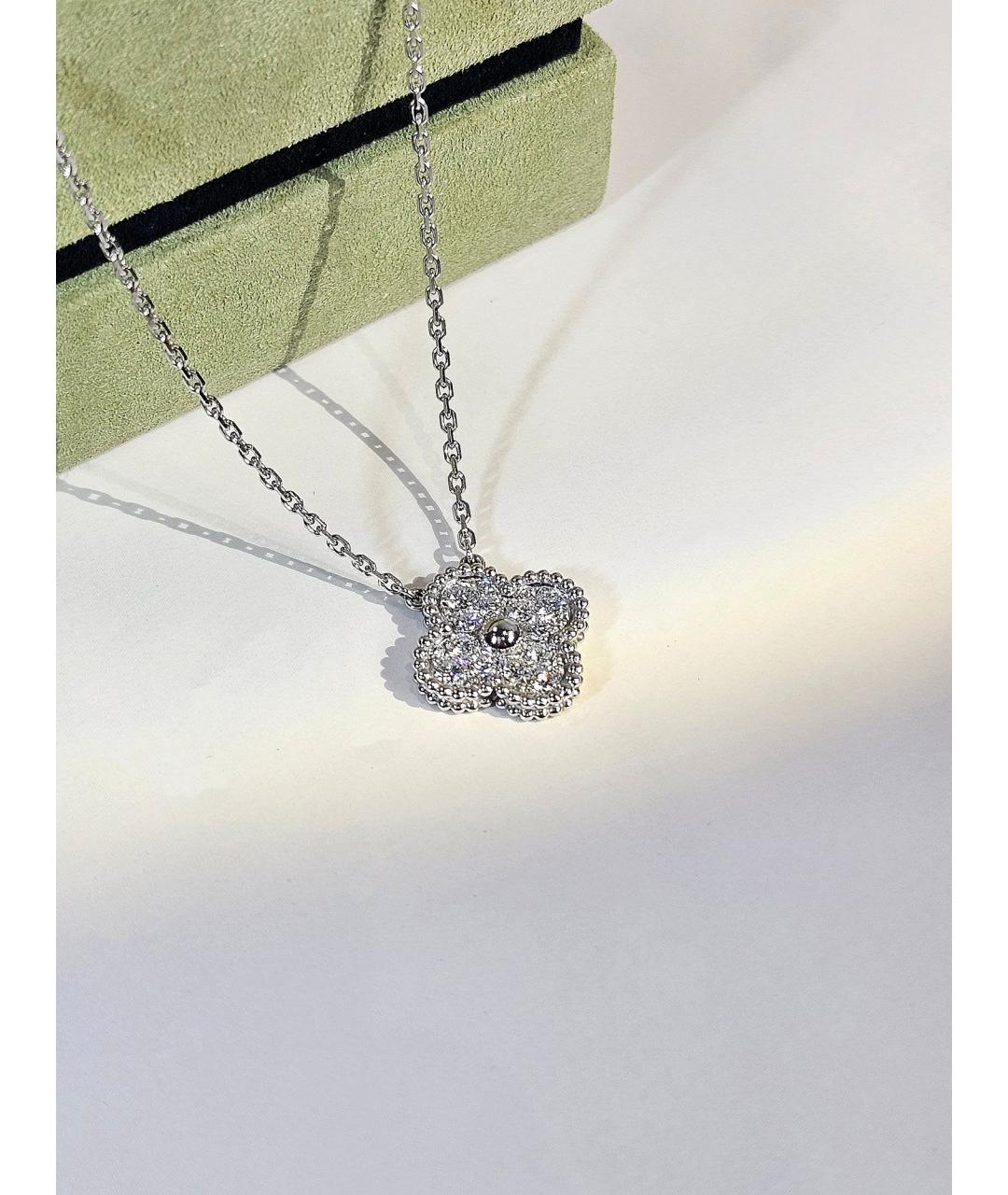 VAN CLEEF & ARPELS Серебряное колье из белого золота, фото 2