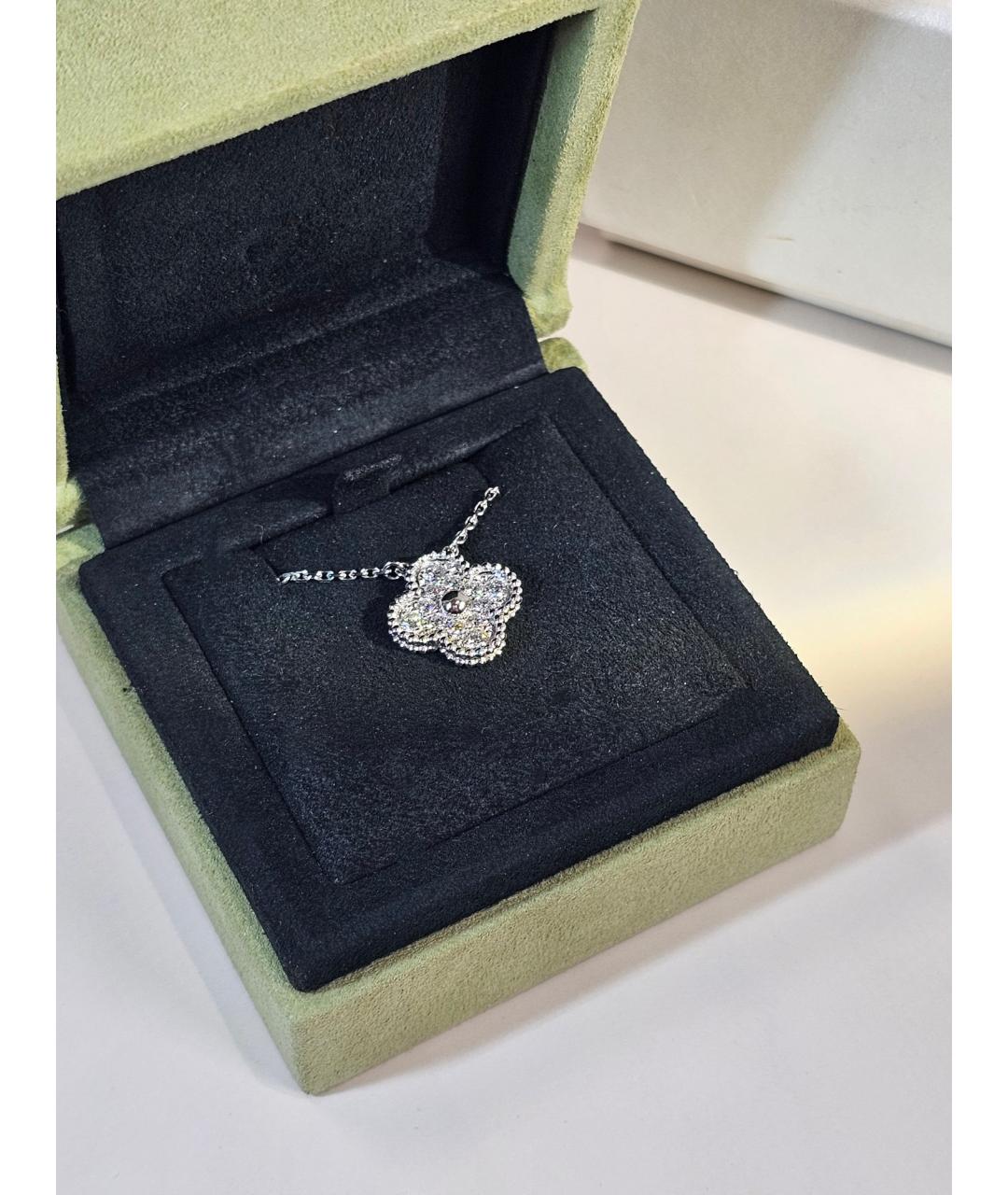 VAN CLEEF & ARPELS Серебряное колье из белого золота, фото 4