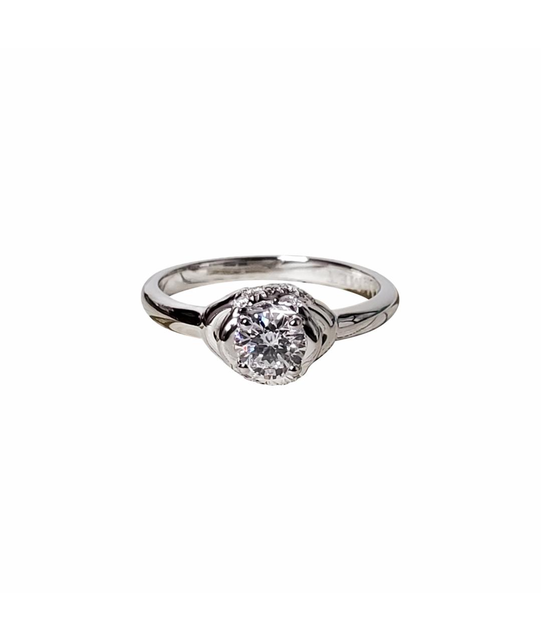 CHAUMET Серебряное платиновое кольцо, фото 1