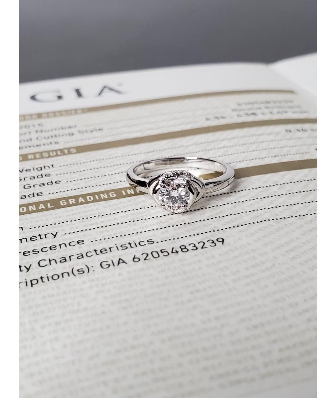 CHAUMET Серебряное платиновое кольцо, фото 3