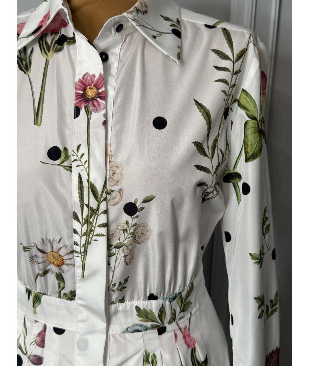'S MAX MARA Мульти полиэстеровое повседневное платье, фото 3