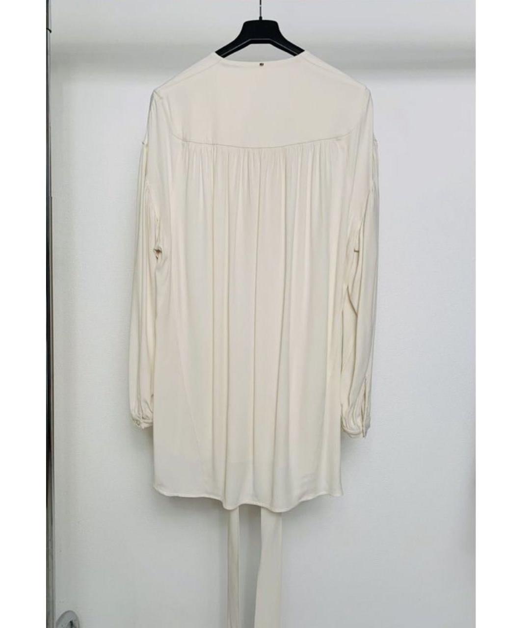SPORTMAX Бежевая блузы, фото 2