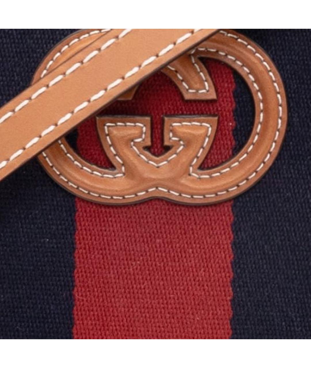 GUCCI Белая пляжная сумка, фото 4