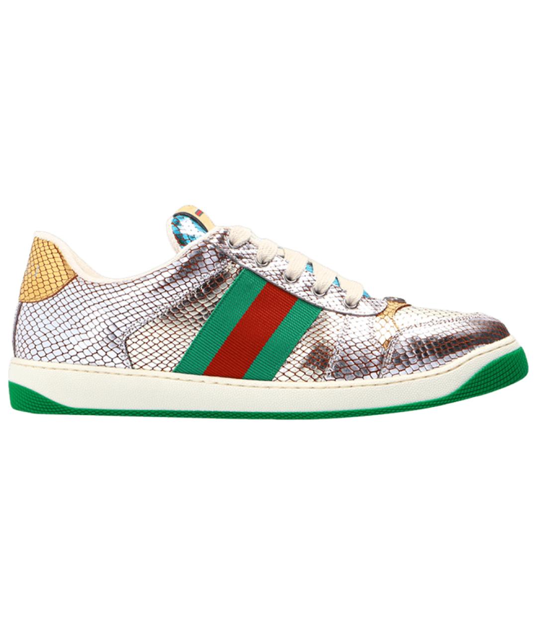 GUCCI Мульти низкие кроссовки / кеды, фото 1