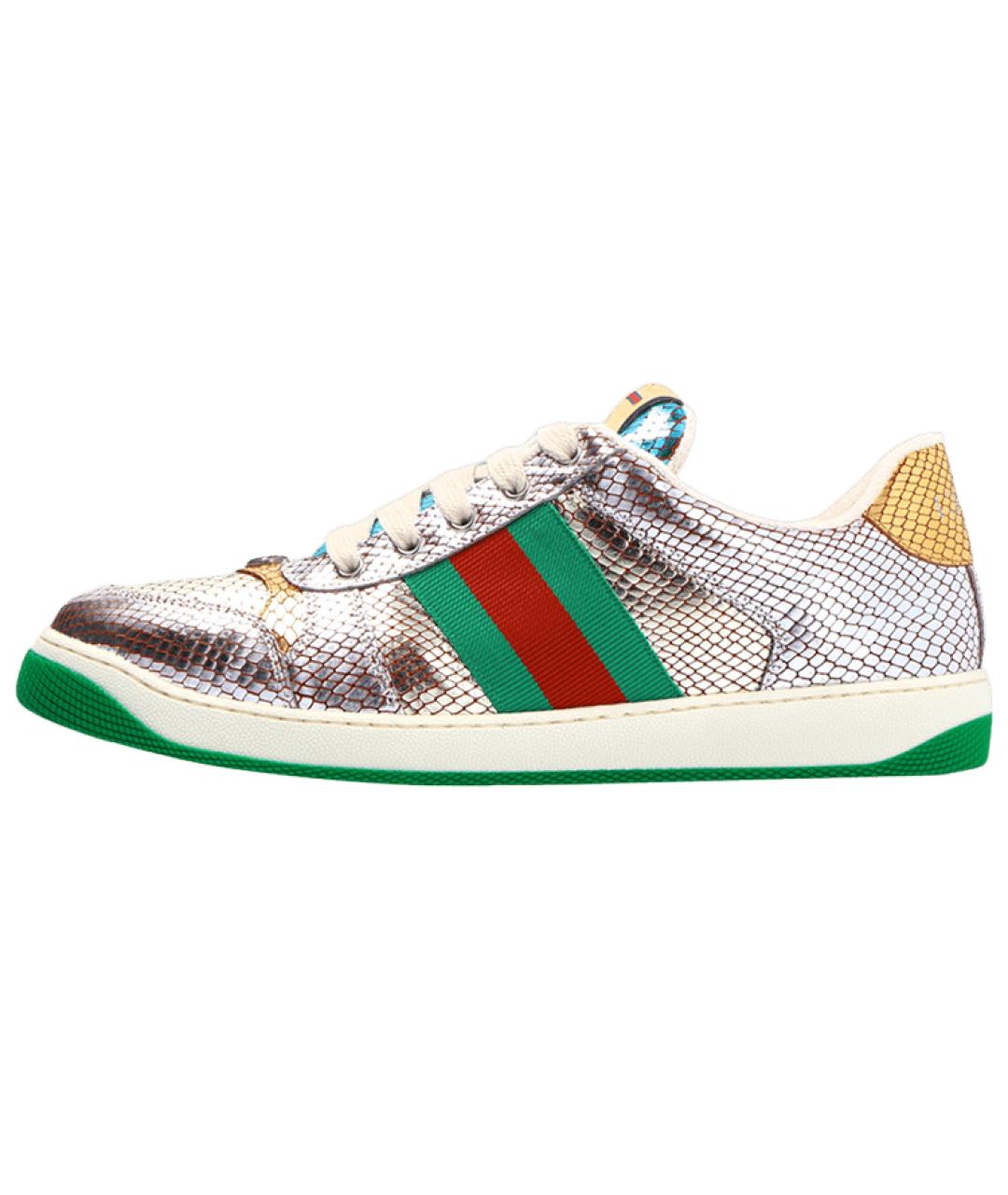 GUCCI Мульти низкие кроссовки / кеды, фото 2