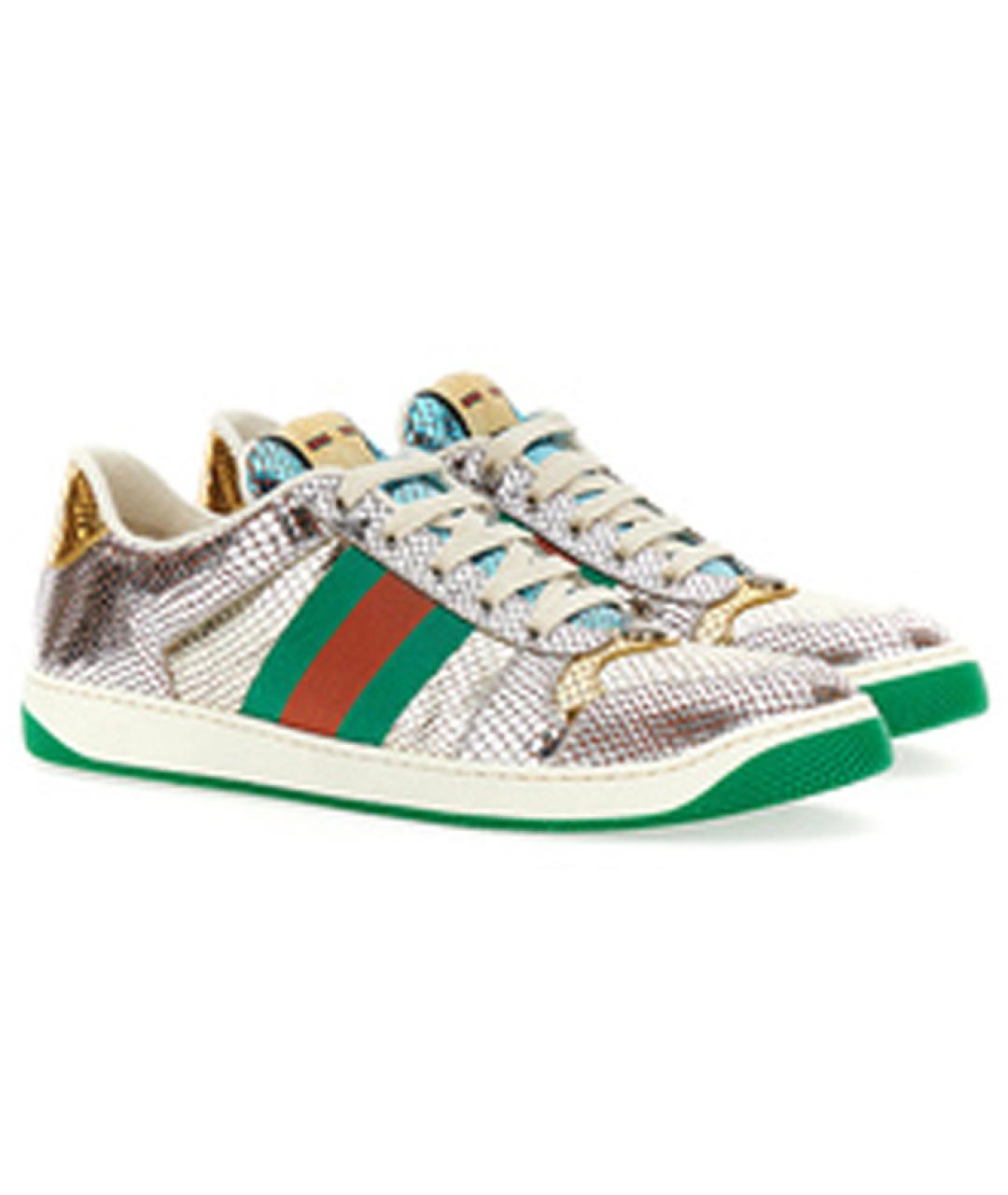 GUCCI Мульти низкие кроссовки / кеды, фото 3