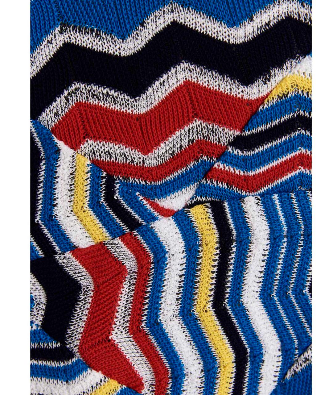 MISSONI Мульти хлопковый кардиган, фото 4