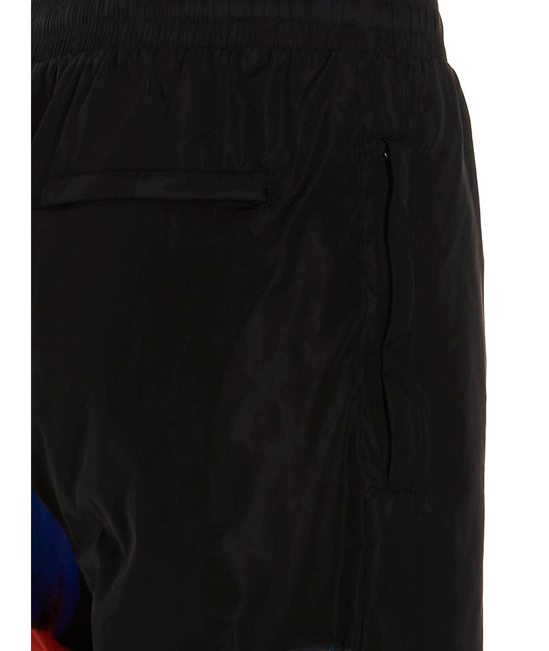 MOSCHINO Мульти полиамидовые повседневные брюки, фото 4