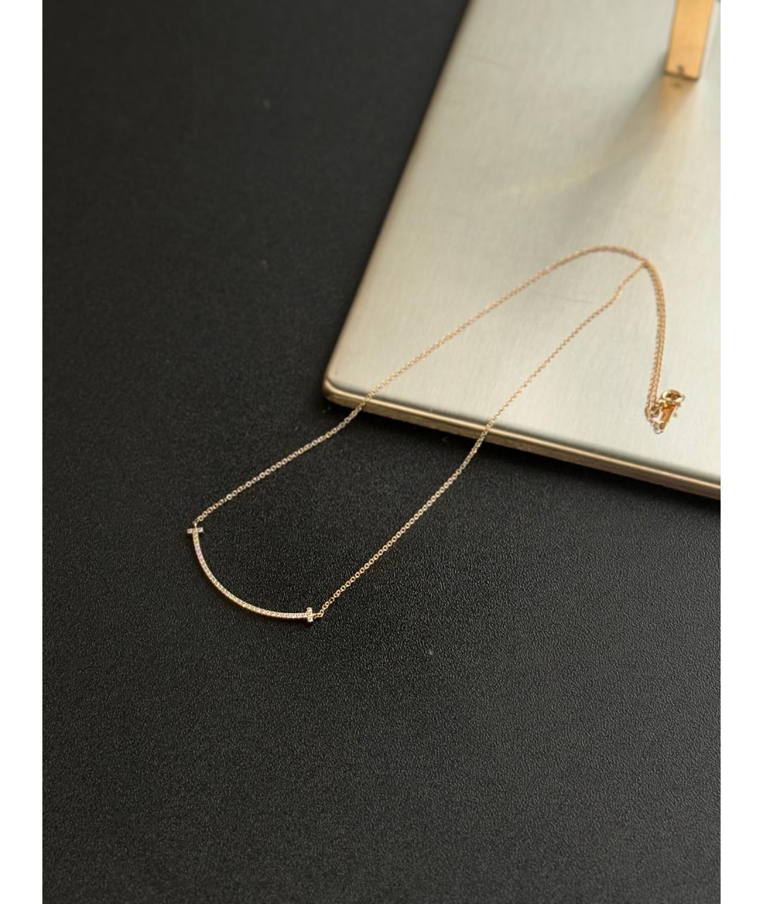 TIFFANY&CO Золотое колье из розового золота, фото 4