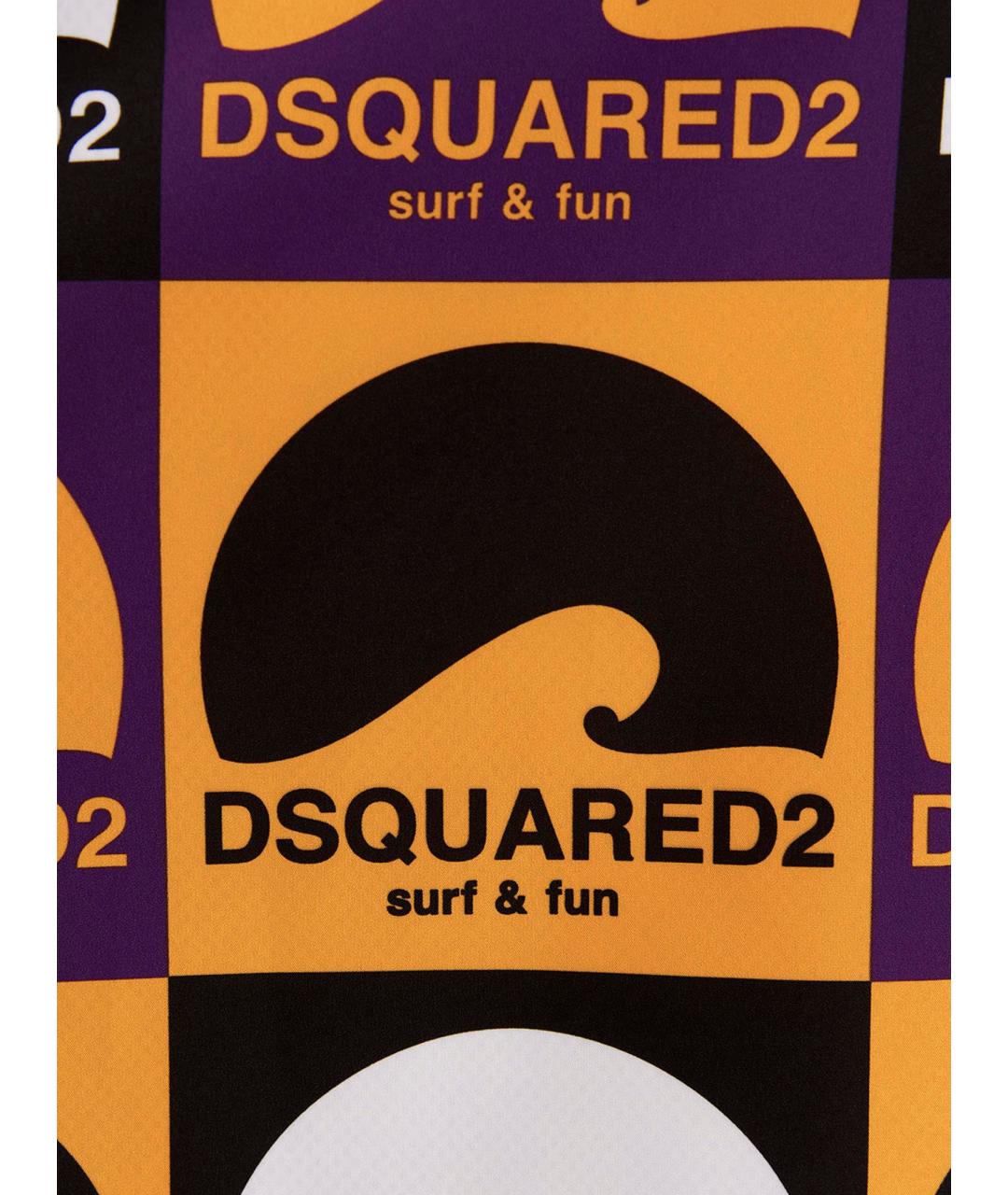 DSQUARED2 Мульти полиэстеровая куртка, фото 4