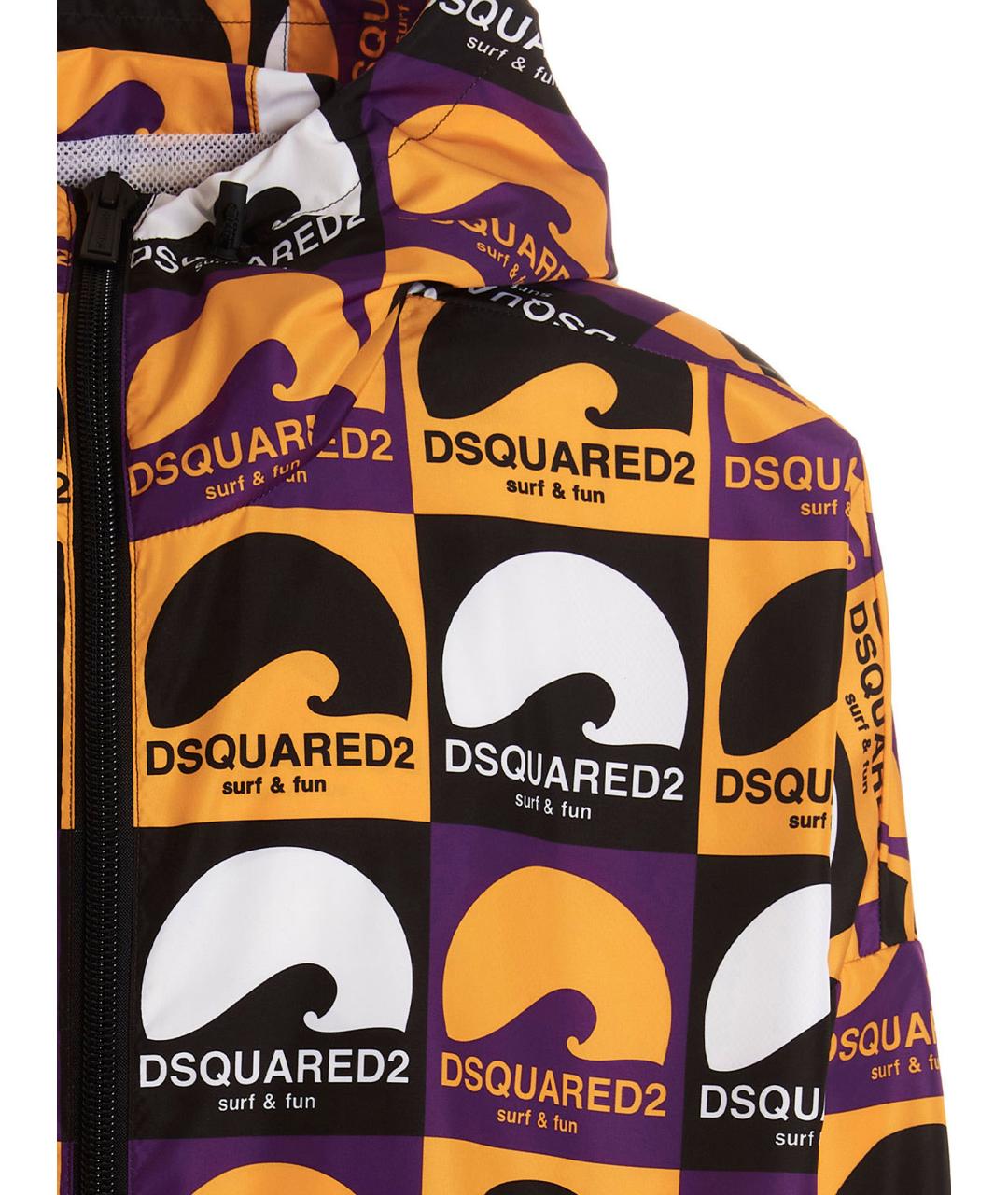 DSQUARED2 Мульти полиэстеровая куртка, фото 3
