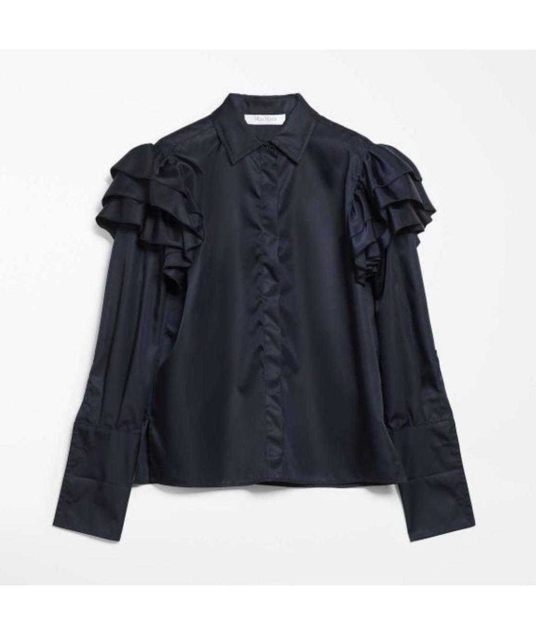 MAX MARA Черная блузы, фото 8