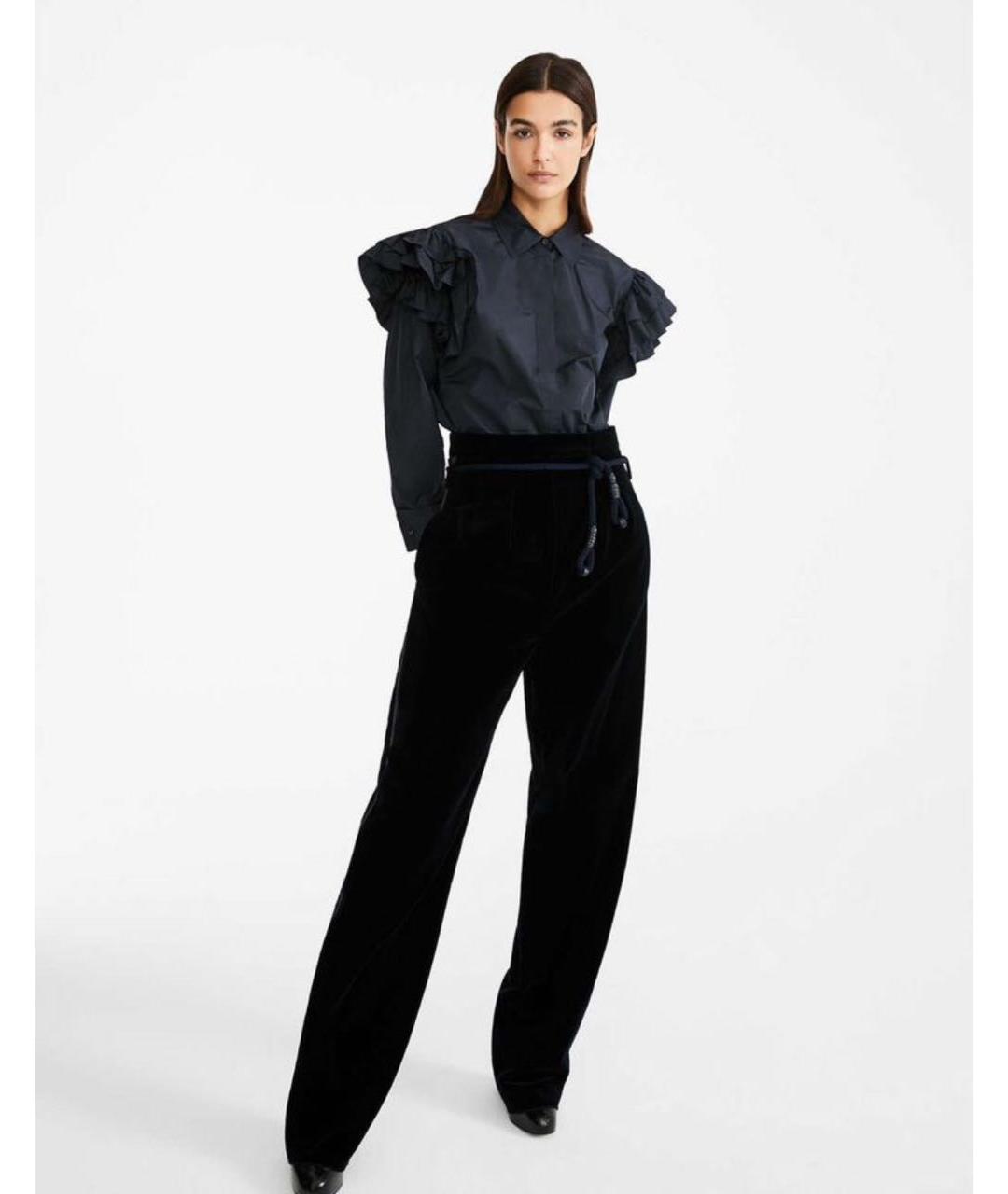 MAX MARA Черная блузы, фото 7