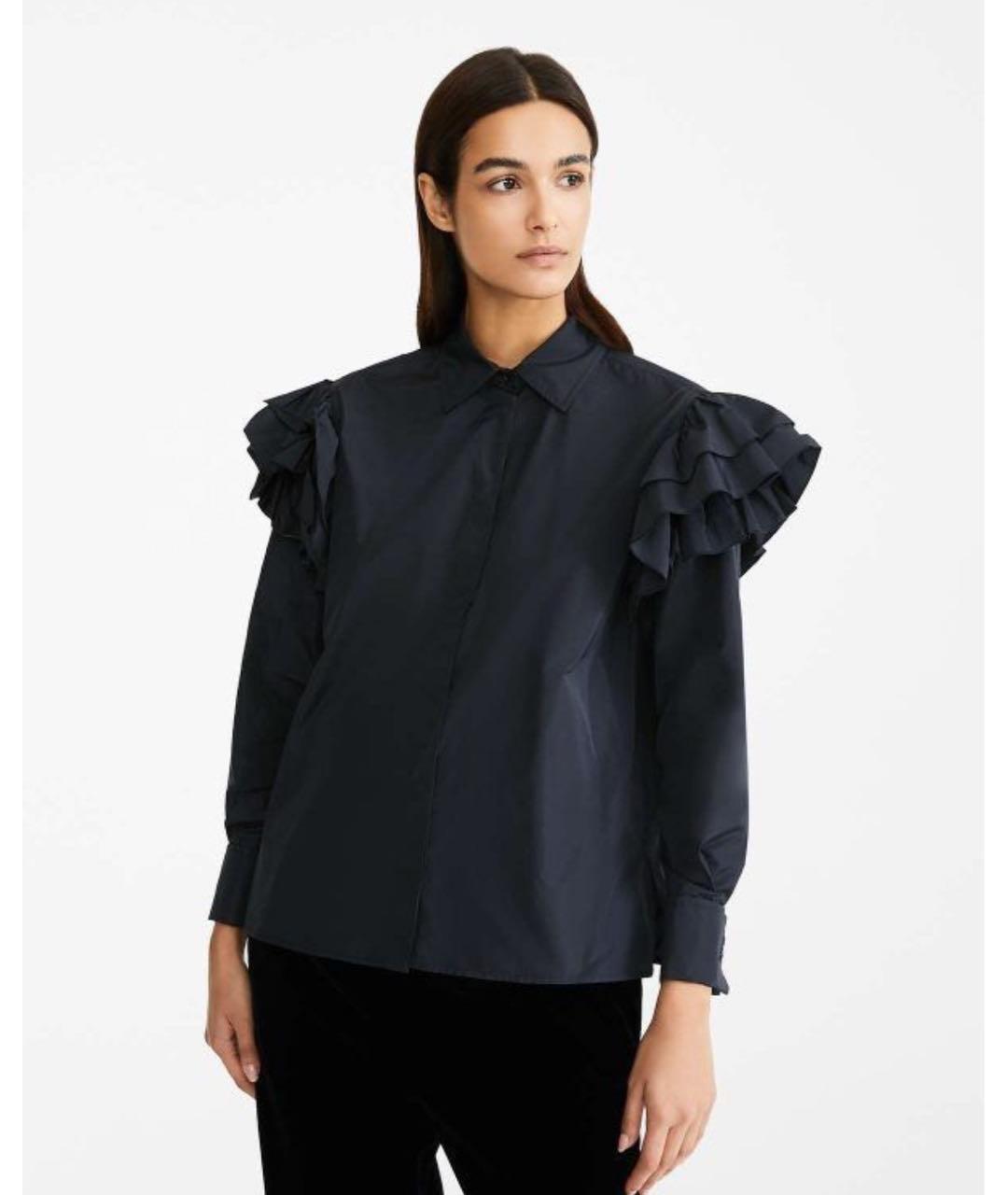MAX MARA Черная блузы, фото 6