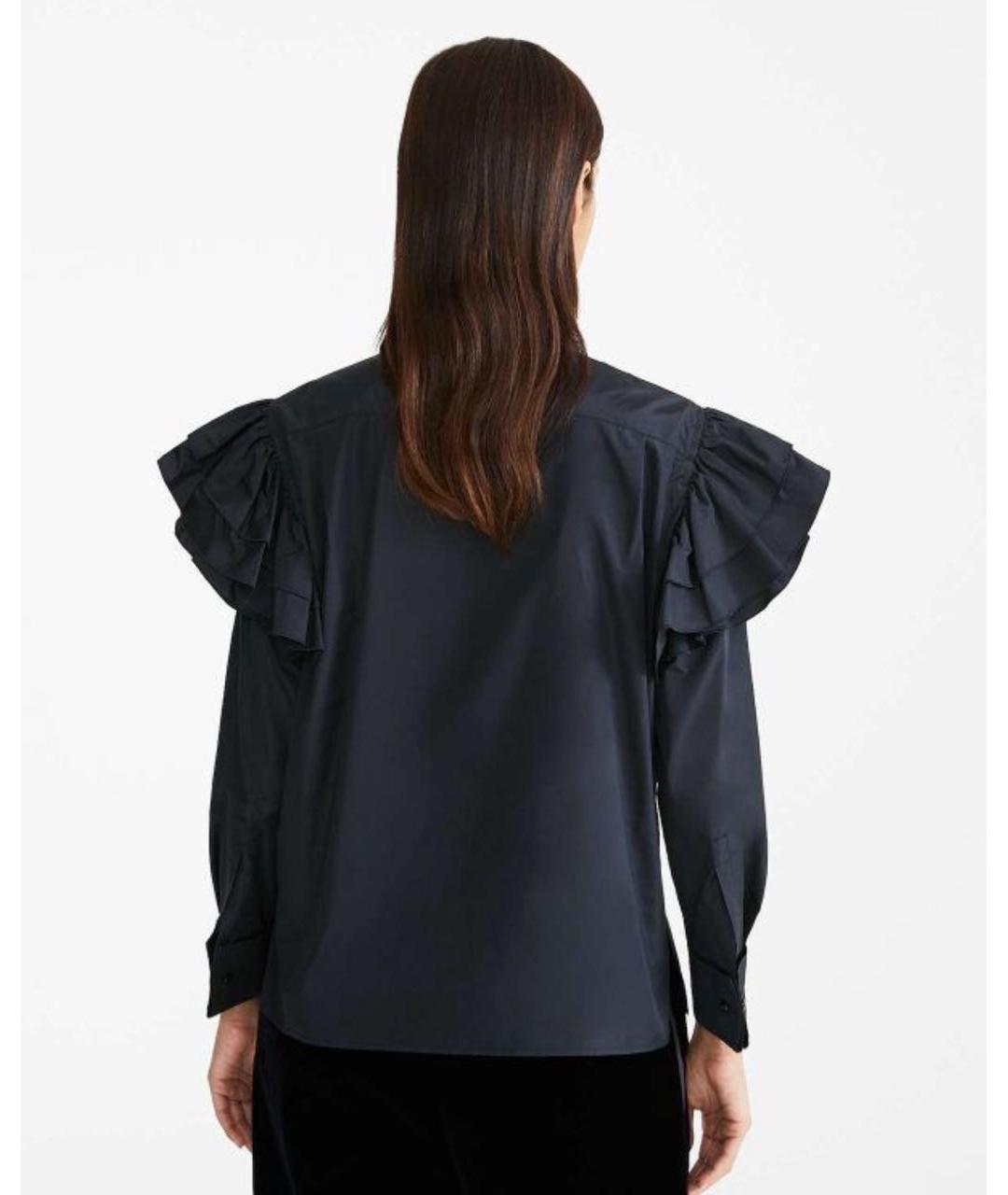 MAX MARA Черная блузы, фото 2