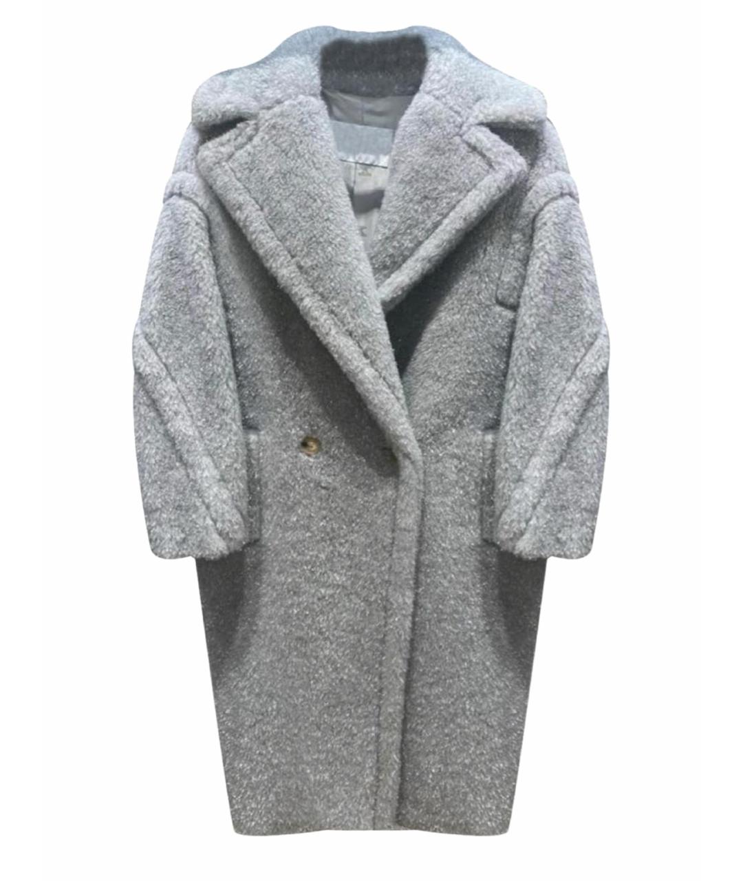 MAX MARA Серая шуба, фото 1