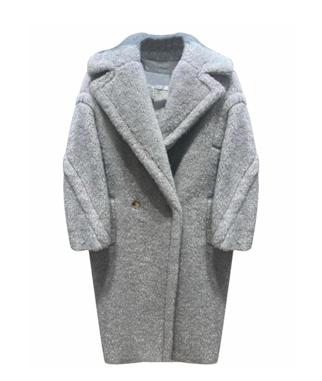 MAX MARA Серая шуба, фото 9