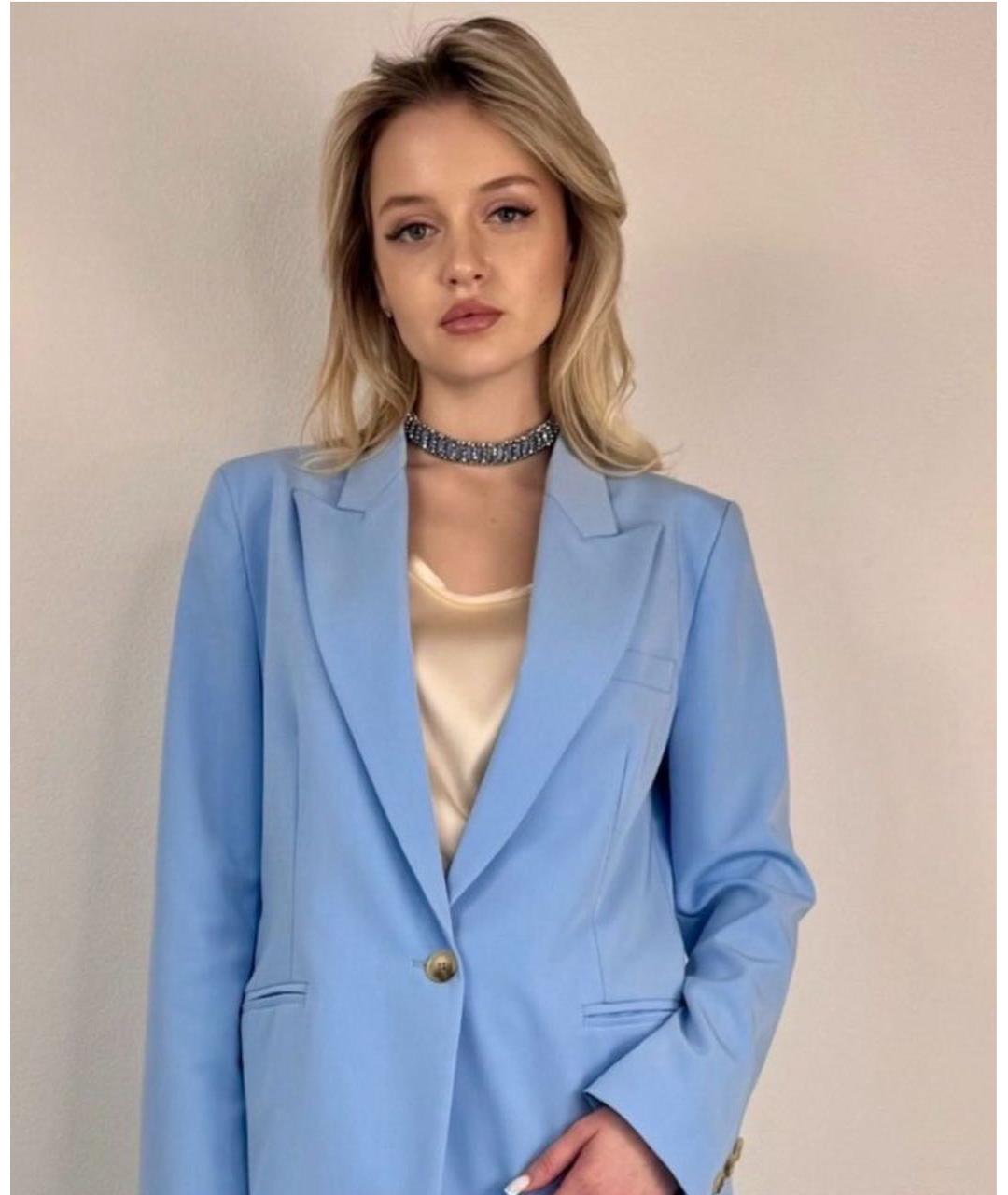 MAX MARA Голубой ремень, фото 7