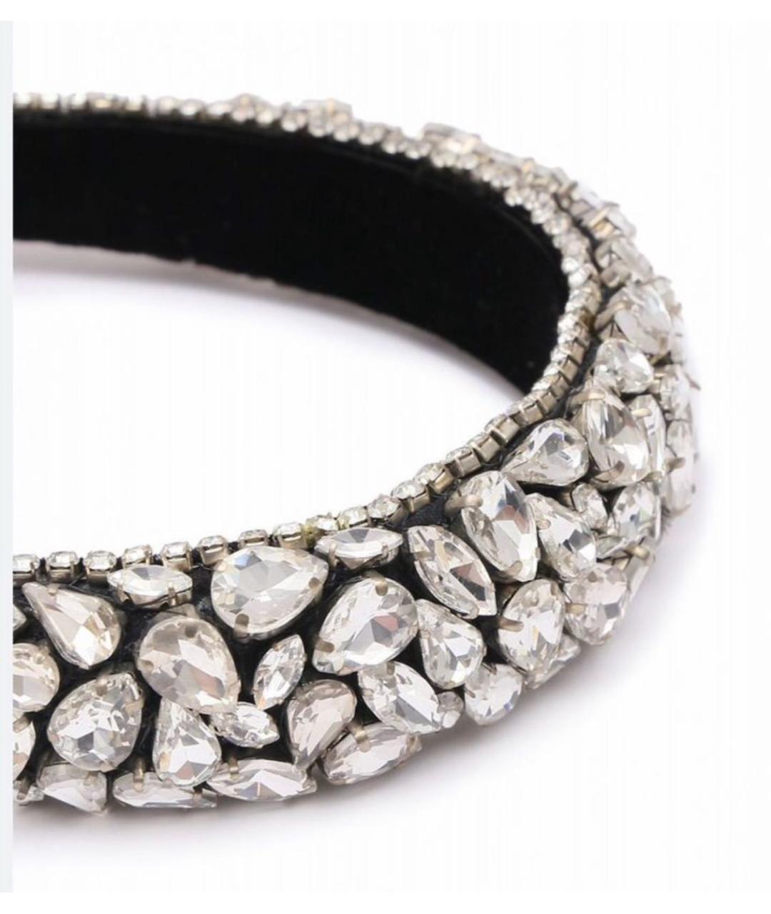 MAX MARA Серебрянный ободок, фото 4