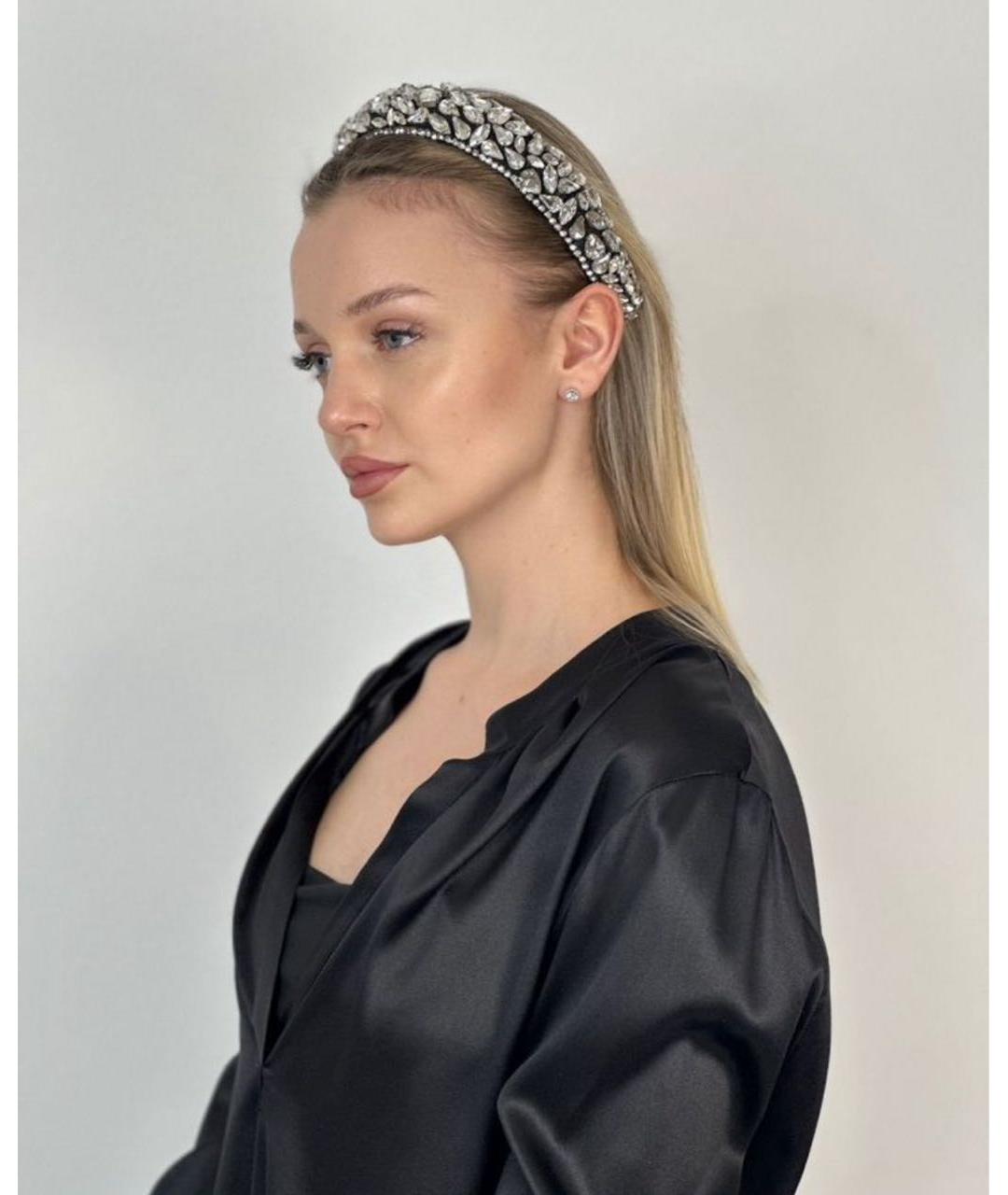 MAX MARA Серебрянный ободок, фото 6