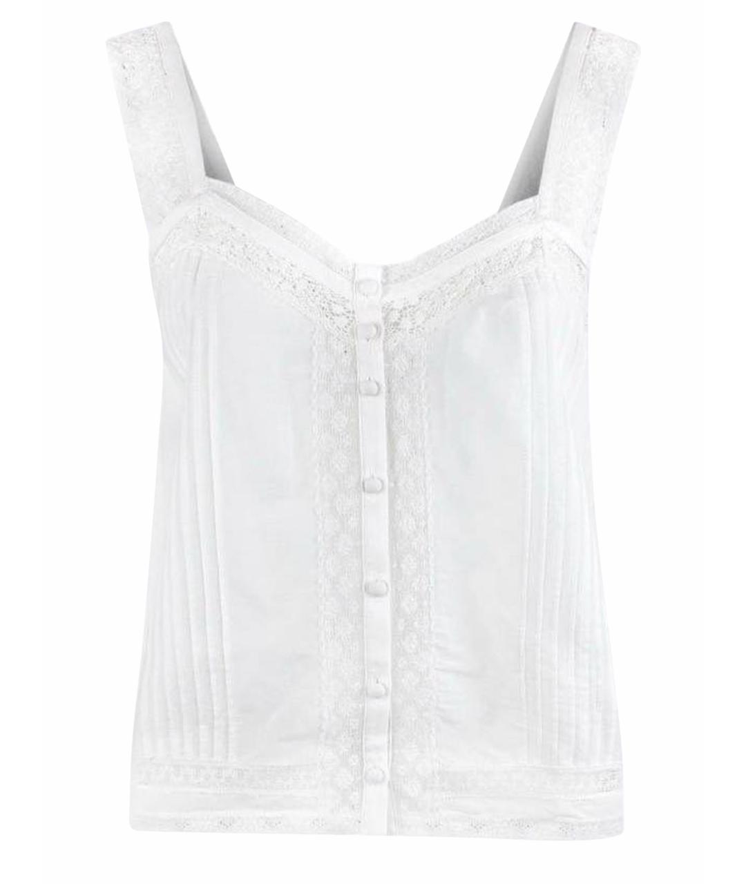 ZADIG & VOLTAIRE Белая хлопковая майка, фото 1