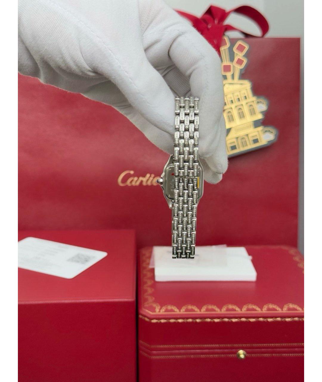 CARTIER Стальные часы, фото 7
