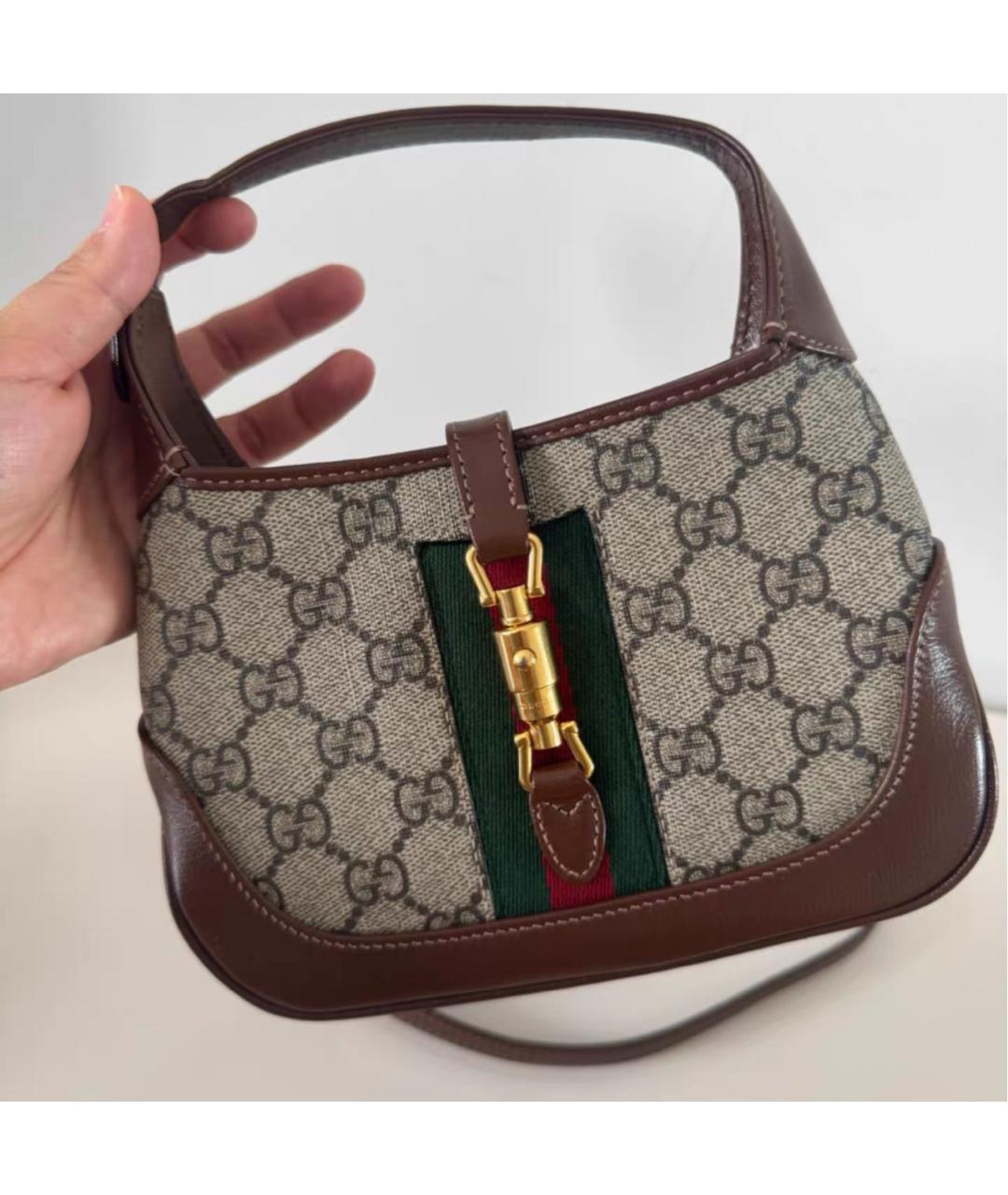 GUCCI Коричневая сумка через плечо, фото 2