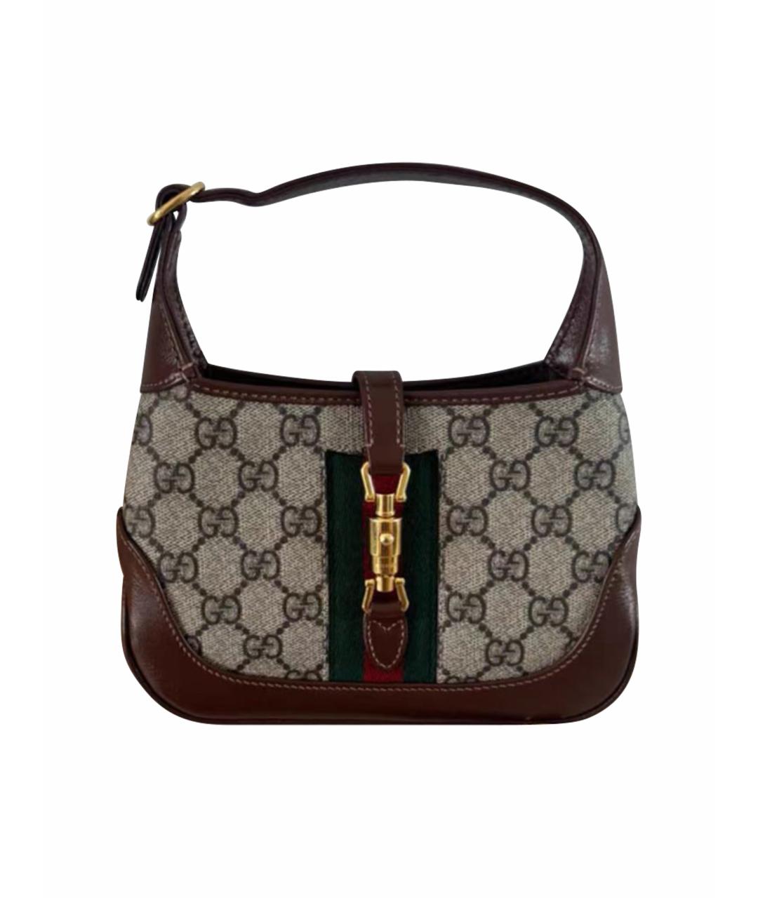 GUCCI Коричневая сумка через плечо, фото 1