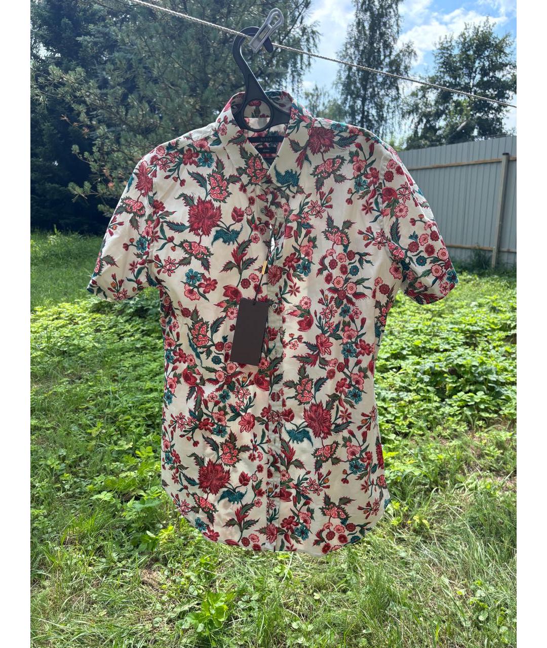 GUCCI Мульти хлопковая кэжуал рубашка, фото 5