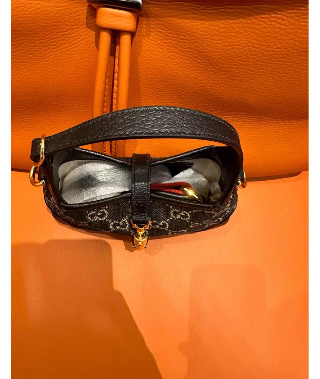 GUCCI Черная сумка через плечо, фото 5